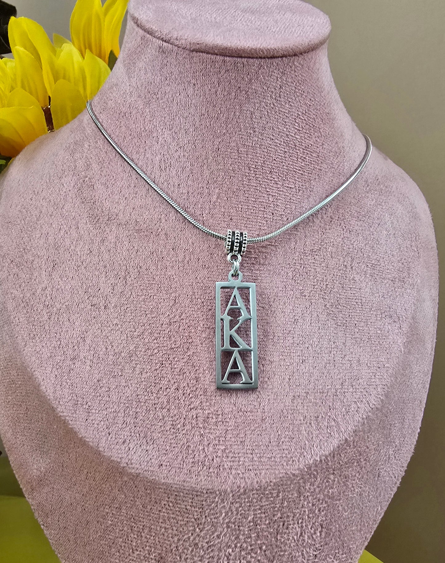 AKA Sorority Necklace - 1908 Necklace - AKA Sorority Jewelry