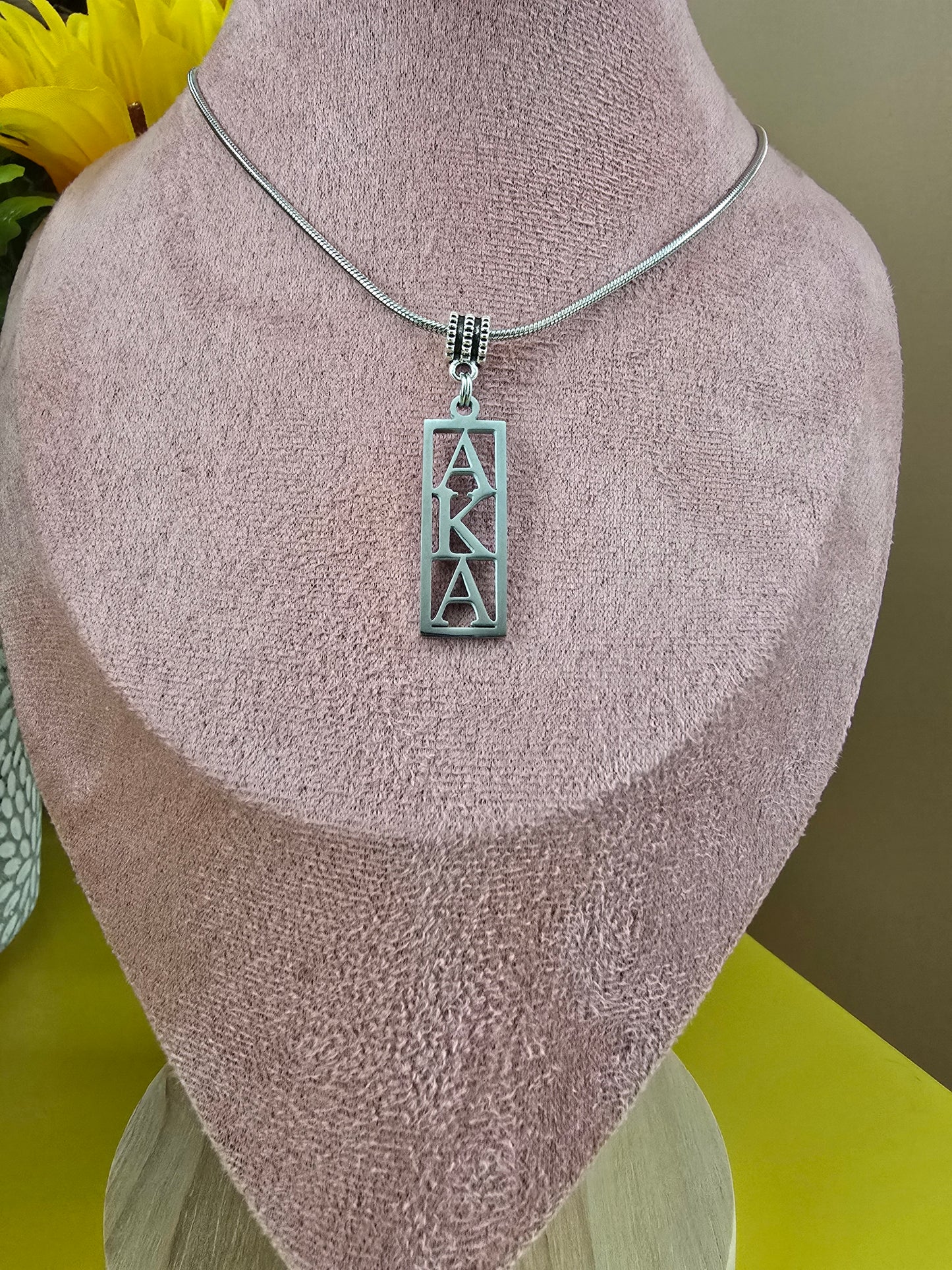 AKA Sorority Necklace - 1908 Necklace - AKA Sorority Jewelry