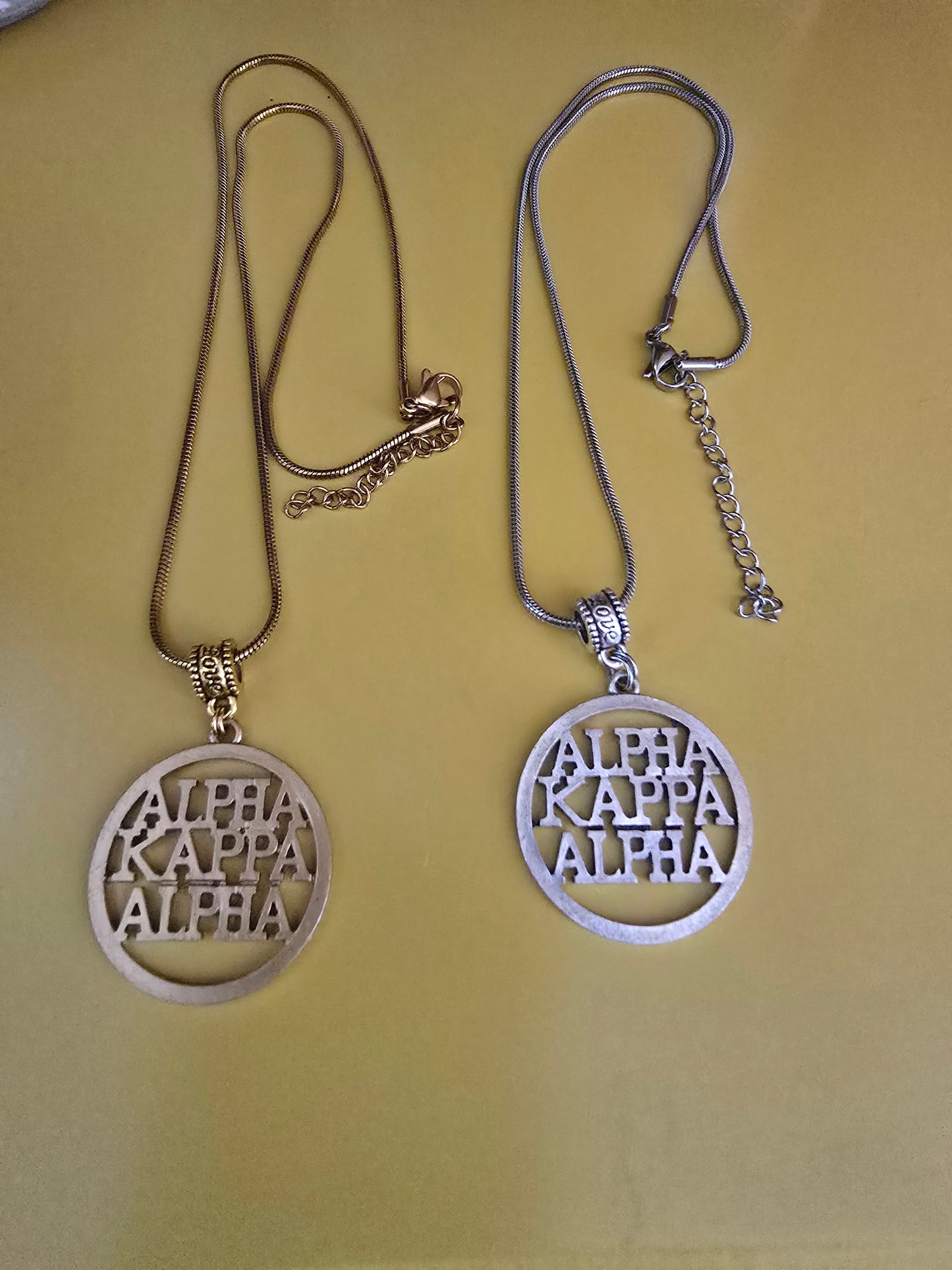 AKA Sorority Necklaces - D9 Inspired Necklaces- Social Club Necklace - HBCU Sorority Necklaces - African American Sorority Necklaces - Sorority Birthday Gifts