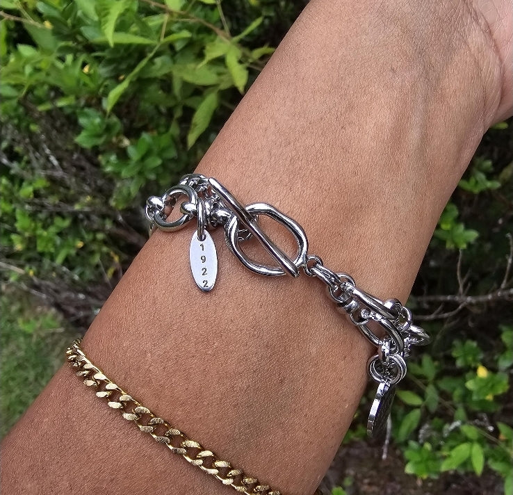 Sigma Gamma Rho Tiffany Inspired Bracelet - SGR Bracelet - Sorority Bracelet - 1922 Bracelet - SGRho Bracelet - SGR Jewelry