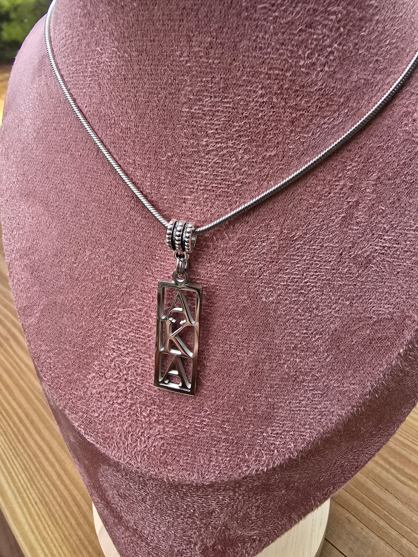 AKA Sorority Necklace - 1908 Necklace - AKA Sorority Jewelry