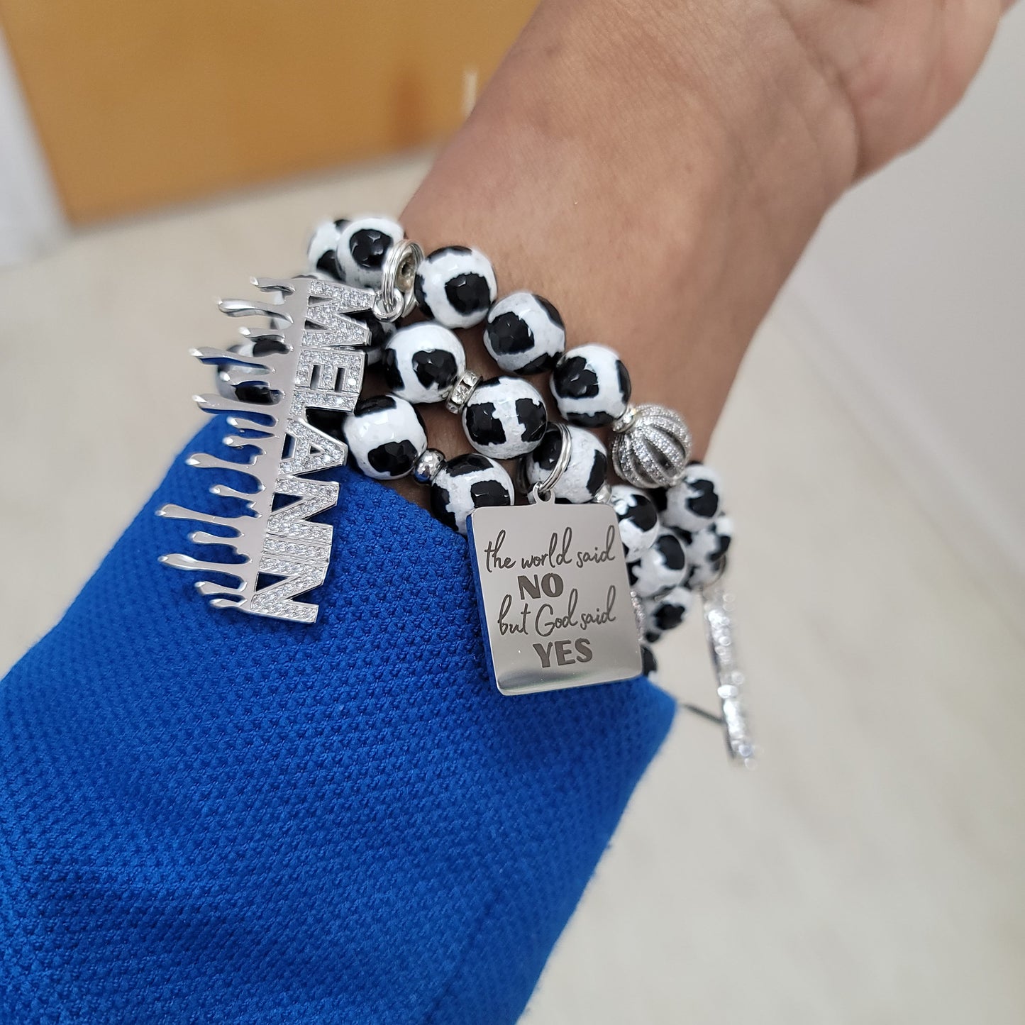 Apple Watch Band Custom Fit (charms may be exchanged at customers request)