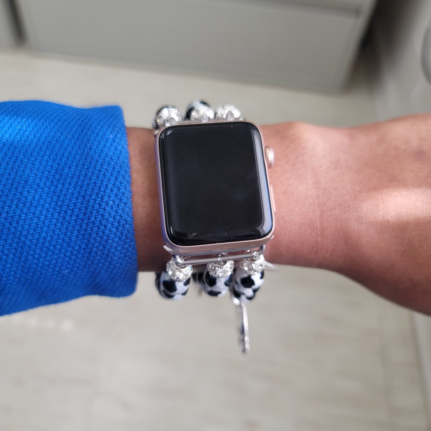Apple Watch Band Custom Fit (charms may be exchanged at customers request)