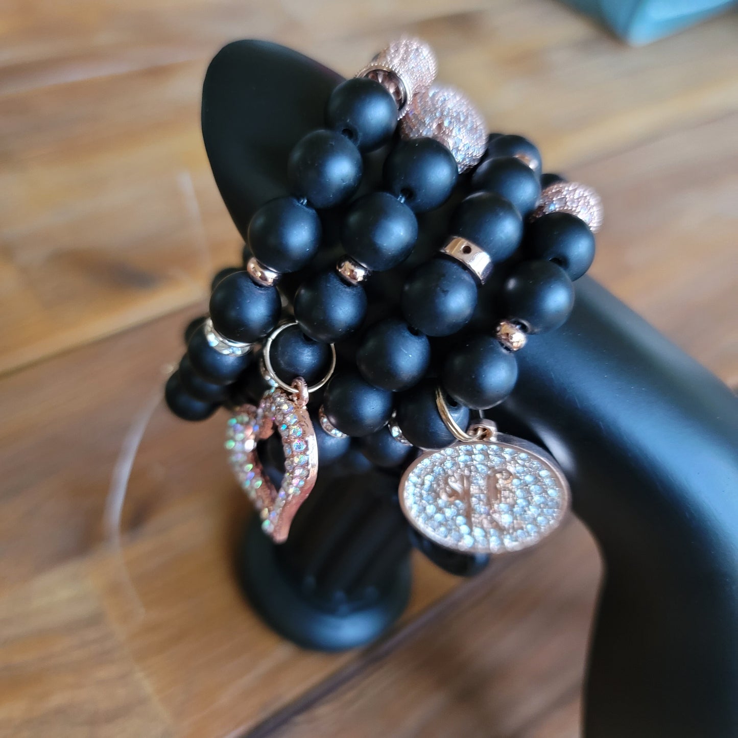 Stack Bracelet Set Custom Fit (charms may be changed)