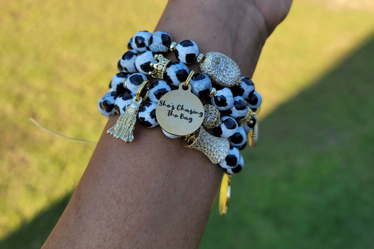 Stack Bracelet Custom Fit Set (charms may be changed)