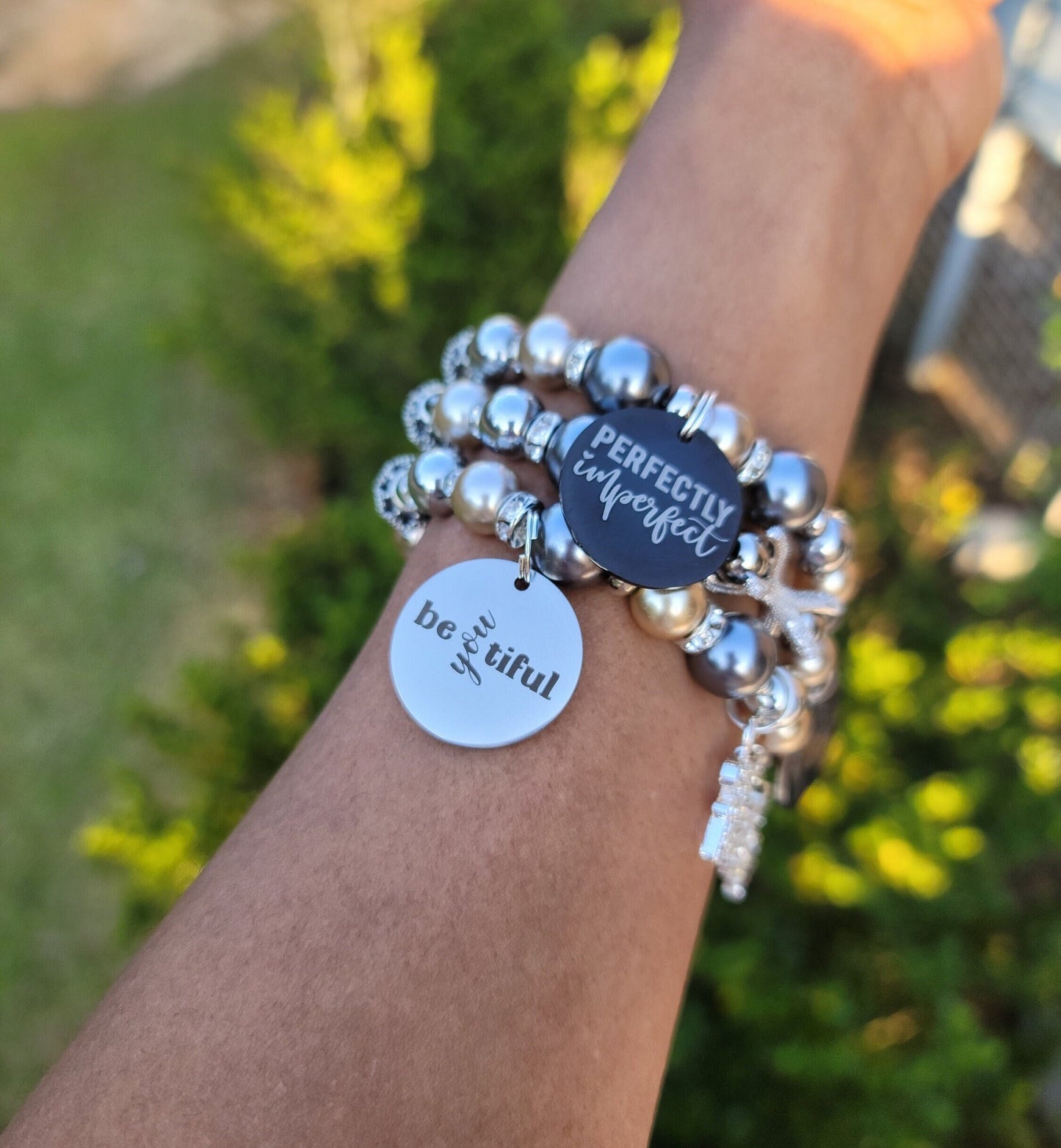 Apple Watch Band Custom Fit (charms may be changed at customers request)