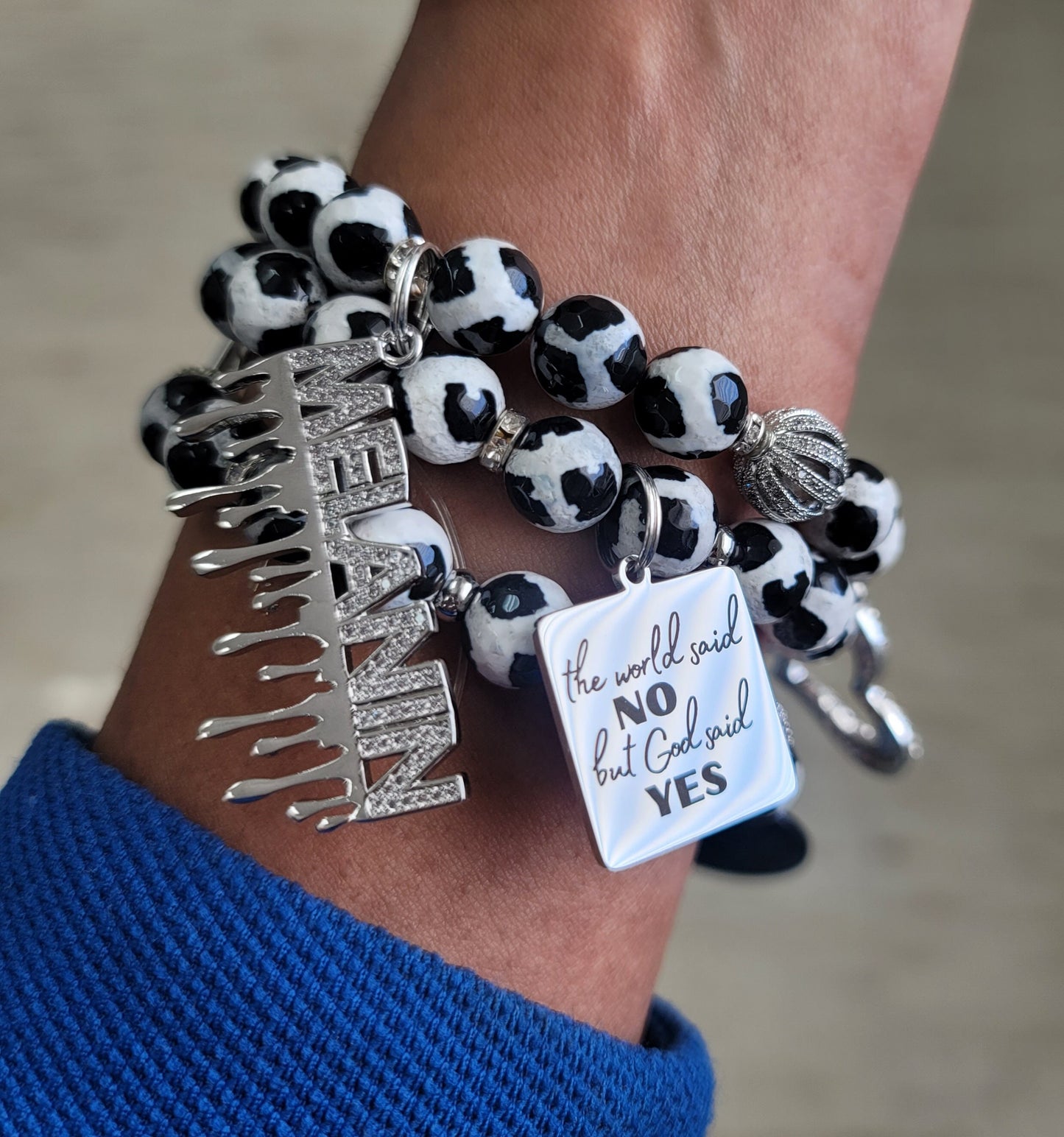 Apple Watch Band Custom Fit (charms may be exchanged at customers request)