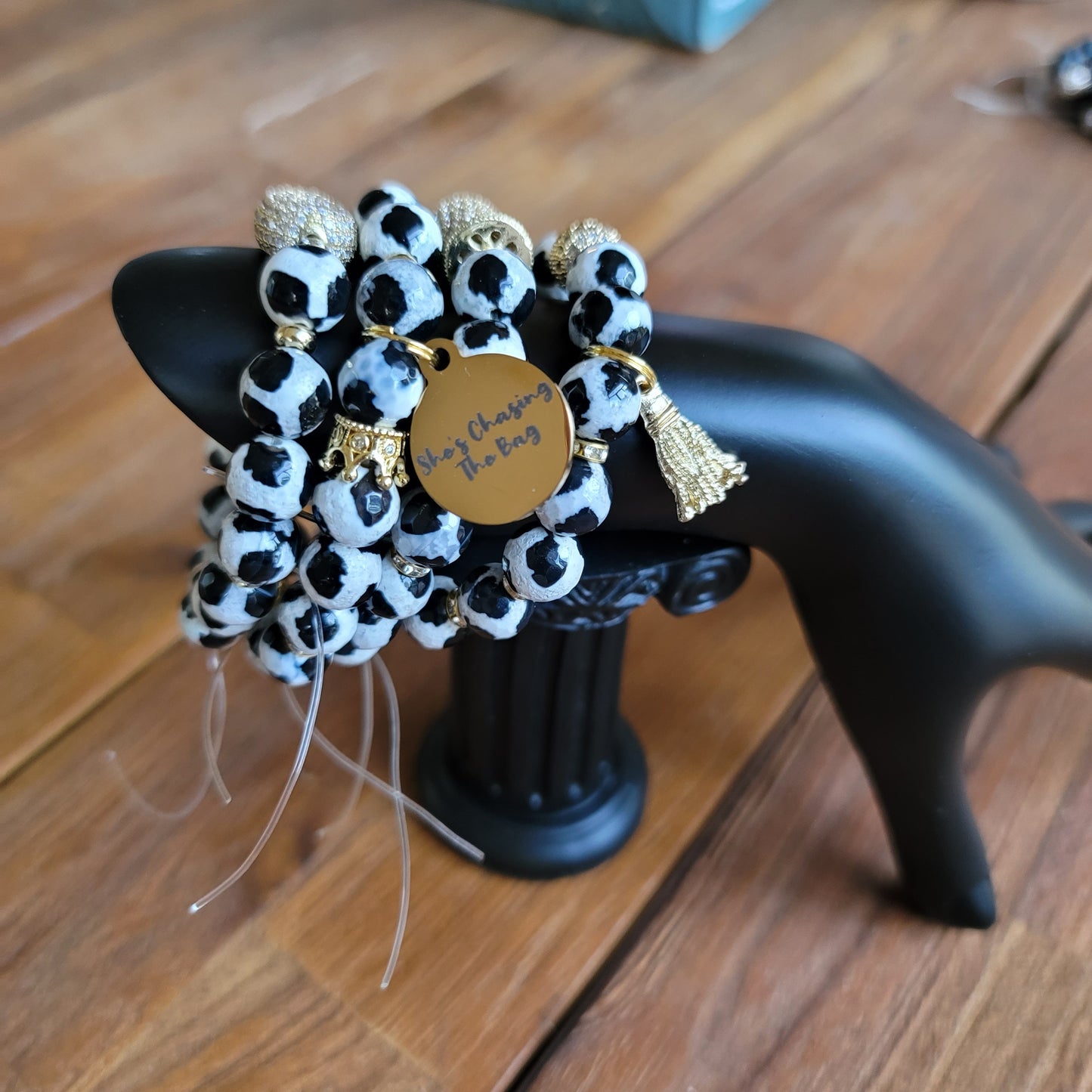 Stack Bracelet Custom Fit Set (charms may be changed)