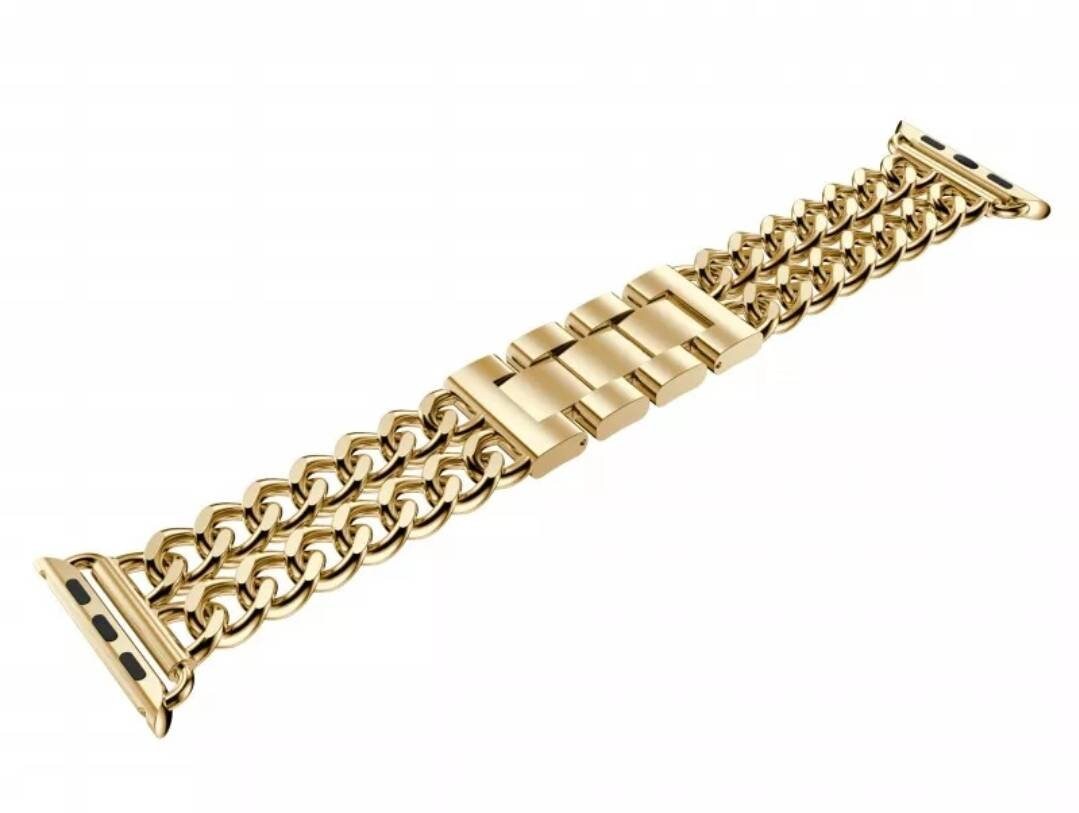 Customize Your Apple Link Watch Band Available In Silver & Gold (select up to 6 charms of your choice)
