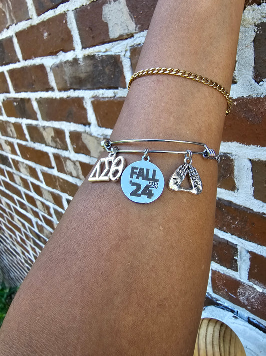 Delta Sigma Theta Fall 2024 Charm Bracelet