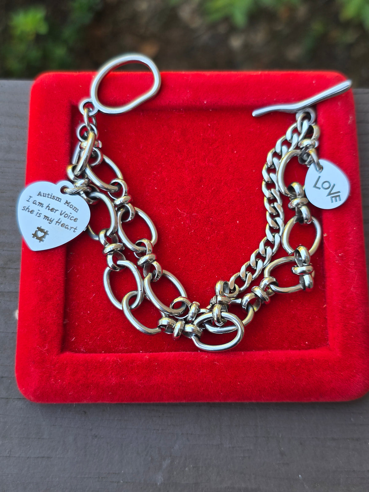 Autism Awareness Bracelet - Autism Mom Bracelet - Autism Advocate Bracelet
