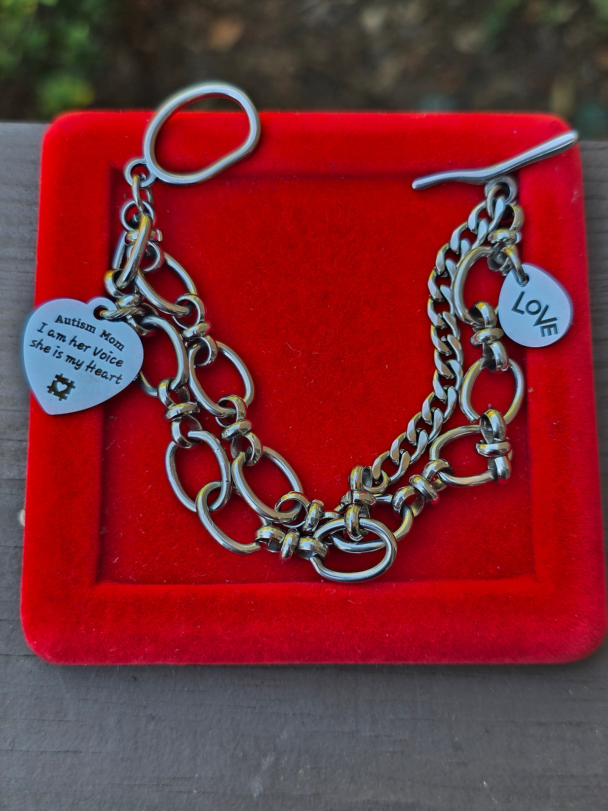 Autism Awareness Bracelet - Autism Mom Bracelet - Autism Advocate Bracelet