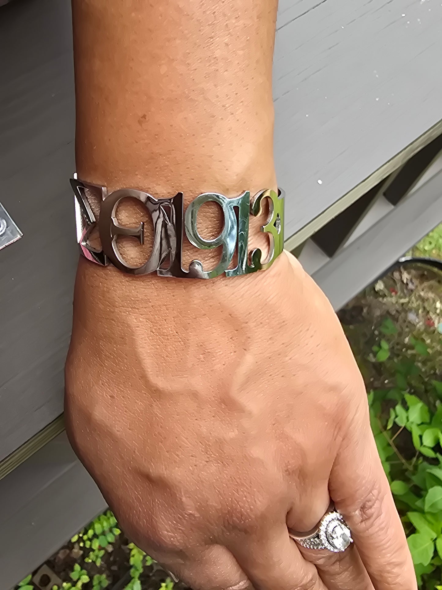 Delta Sigma Theta 1913 Sorority Cuff Bracelet
