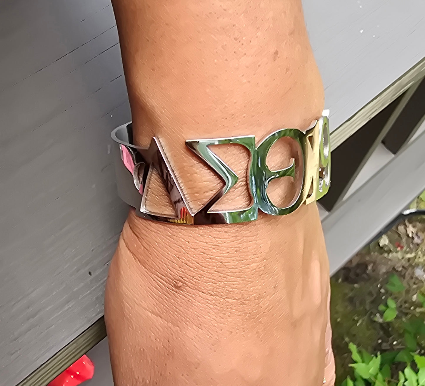 Delta Sigma Theta 1913 Sorority Cuff Bracelet