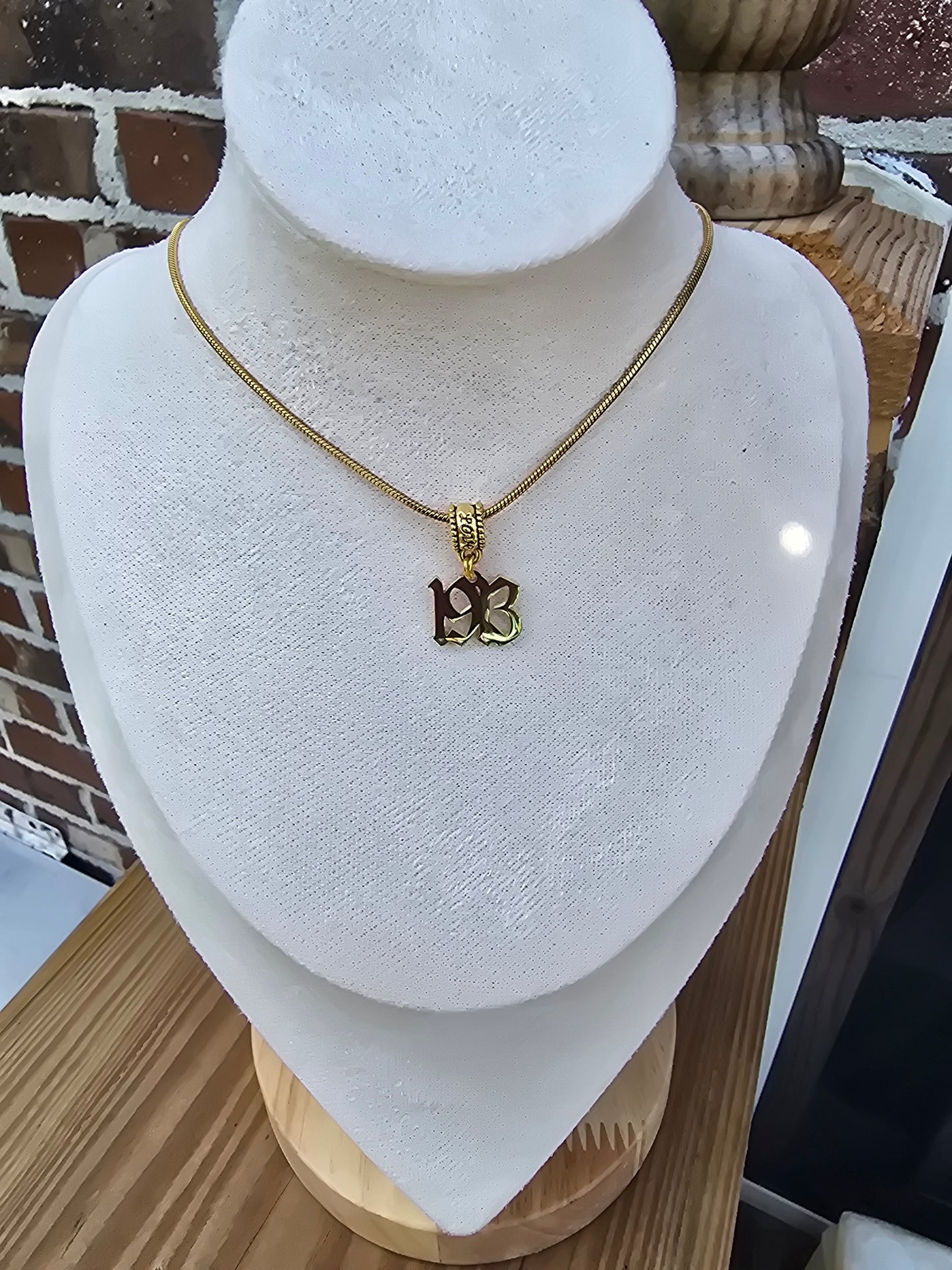 1913 Delta Sigma Theta Sorority Necklaces Available In Gold & Silver
