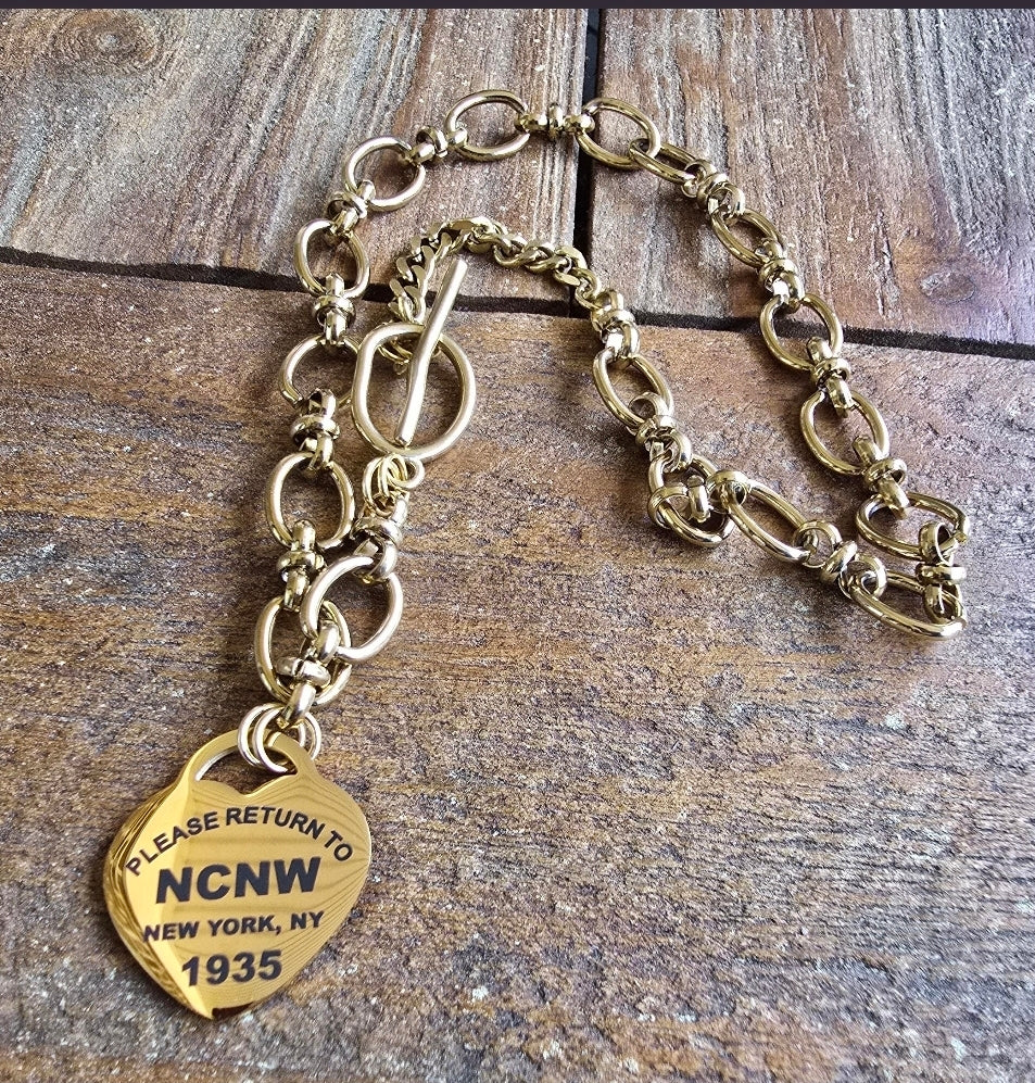 National Council of Negro Women Necklace- 1935 necklace - NCNW Jewelry - NCNW gift - HBCU Jewelry