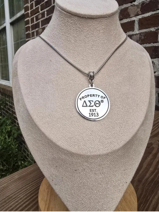 Property of Delta Sigma Theta Sorority Necklace