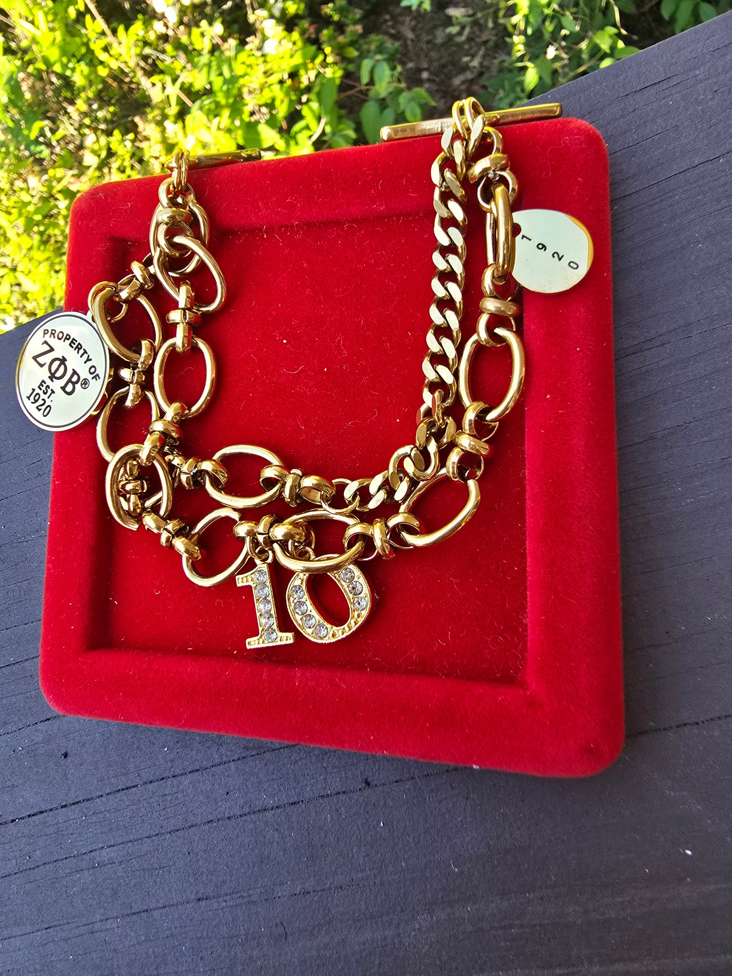 Property of Zeta Phi Beta Bracelet - 1920 - Zeta Bracelet - Sorority Bracelet - Z Phi B Bracelet - Divine Nine - Sorority Jewelry - HBCU bracelet