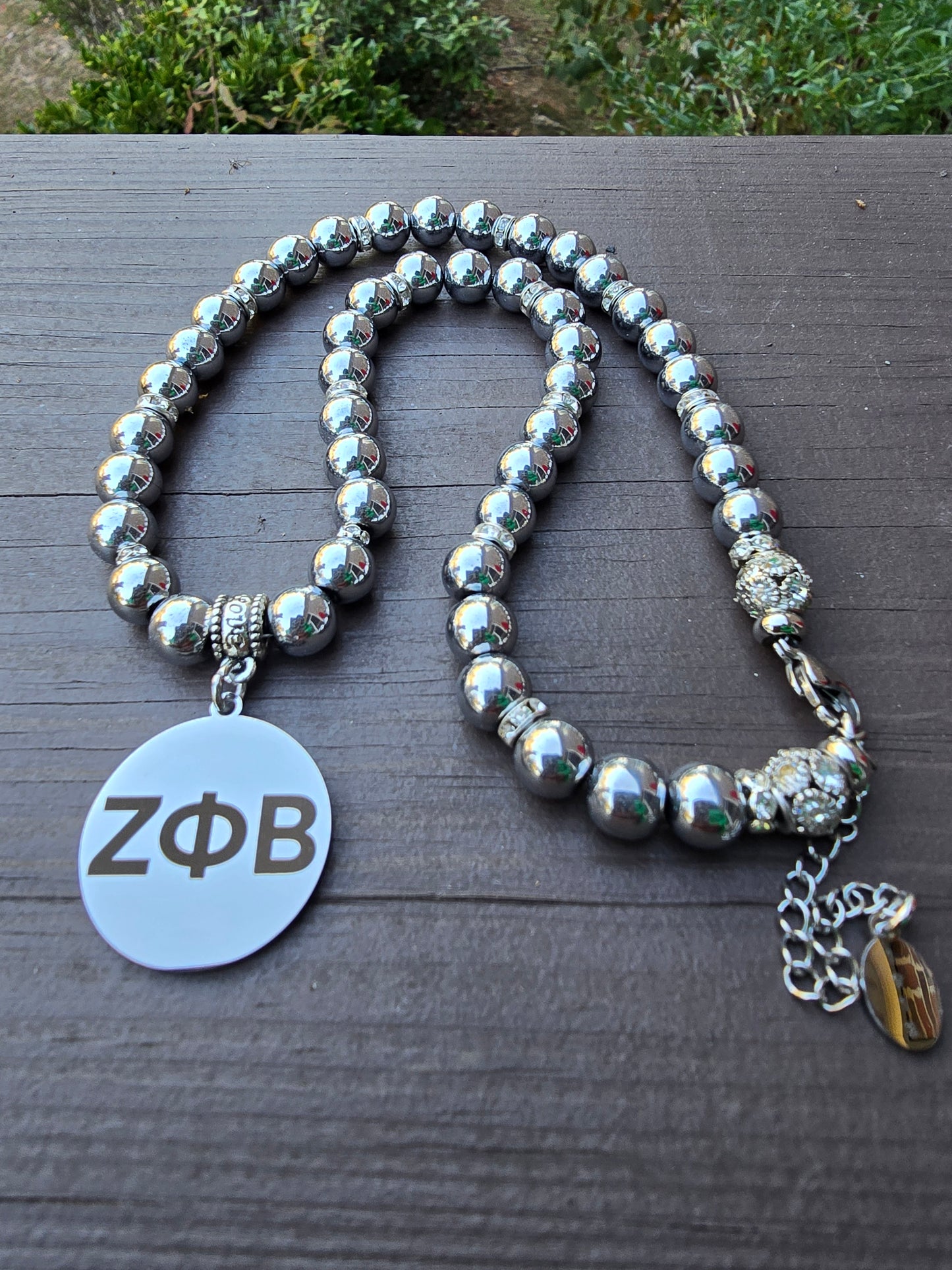 Zeta Phi Beta Beaded Sorority Necklaces - Z Phi B Beaded Sorority Necklace - Zeta Phi Beta Jewelry