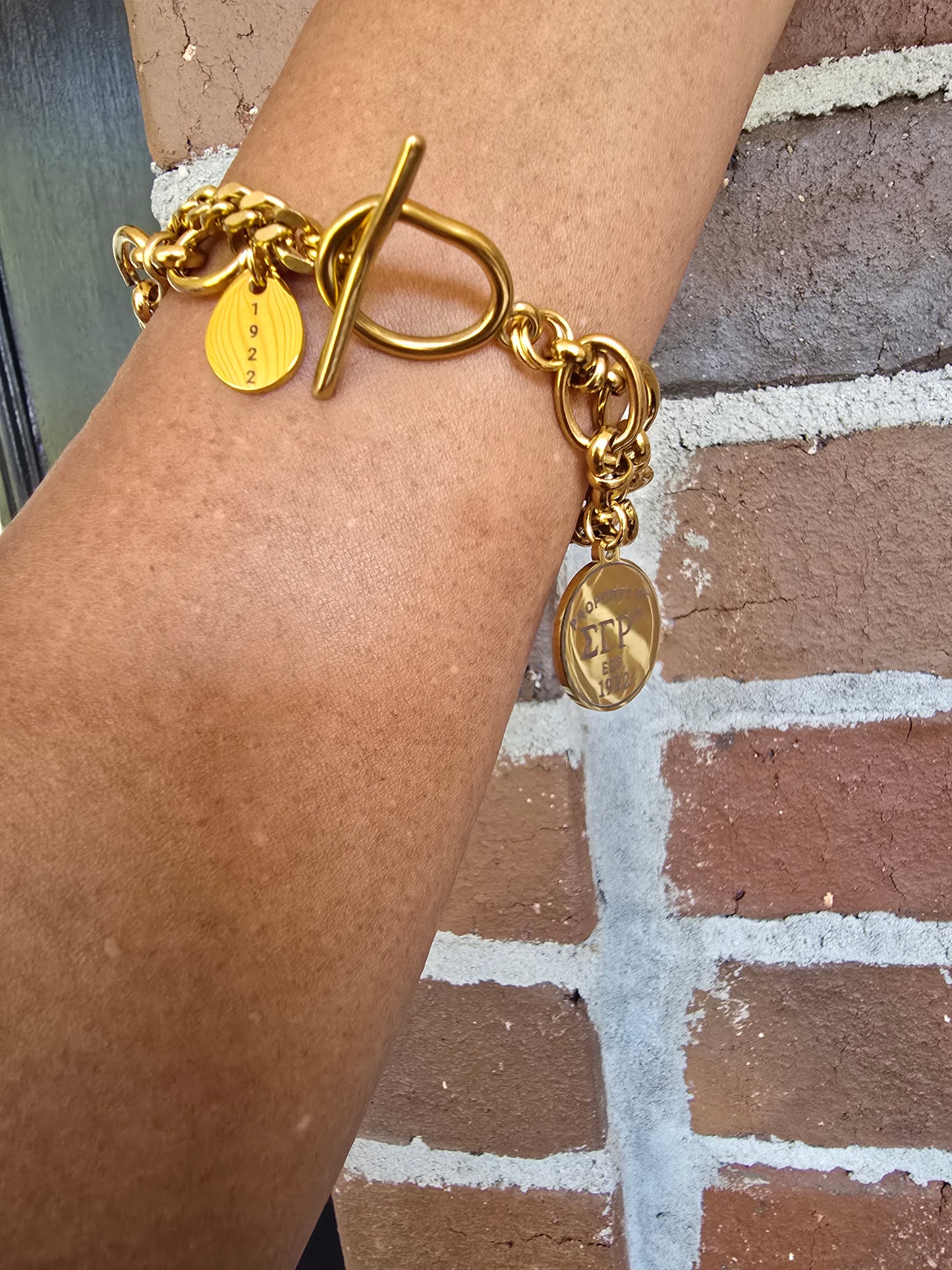 Property of Sigma Gamma Rho Tiffany Inspired Bracelet - SGR Bracelet - Sorority Bracelet - 1922 Bracelet - SGRho Bracelet - SGR Jewelry