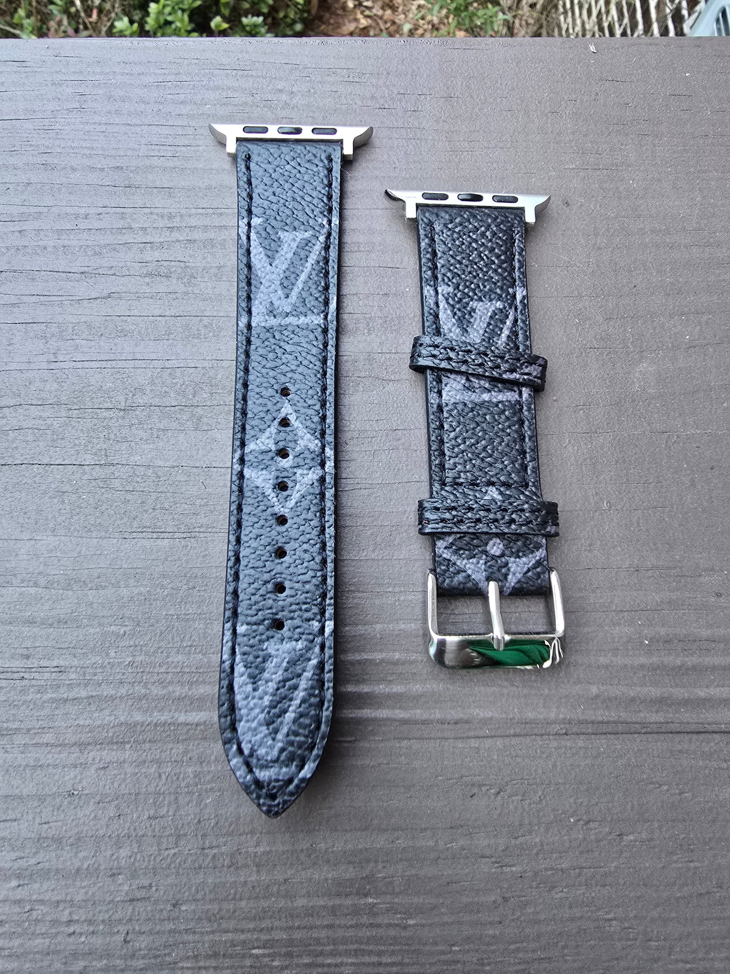LV Inspired Apple Watch Band