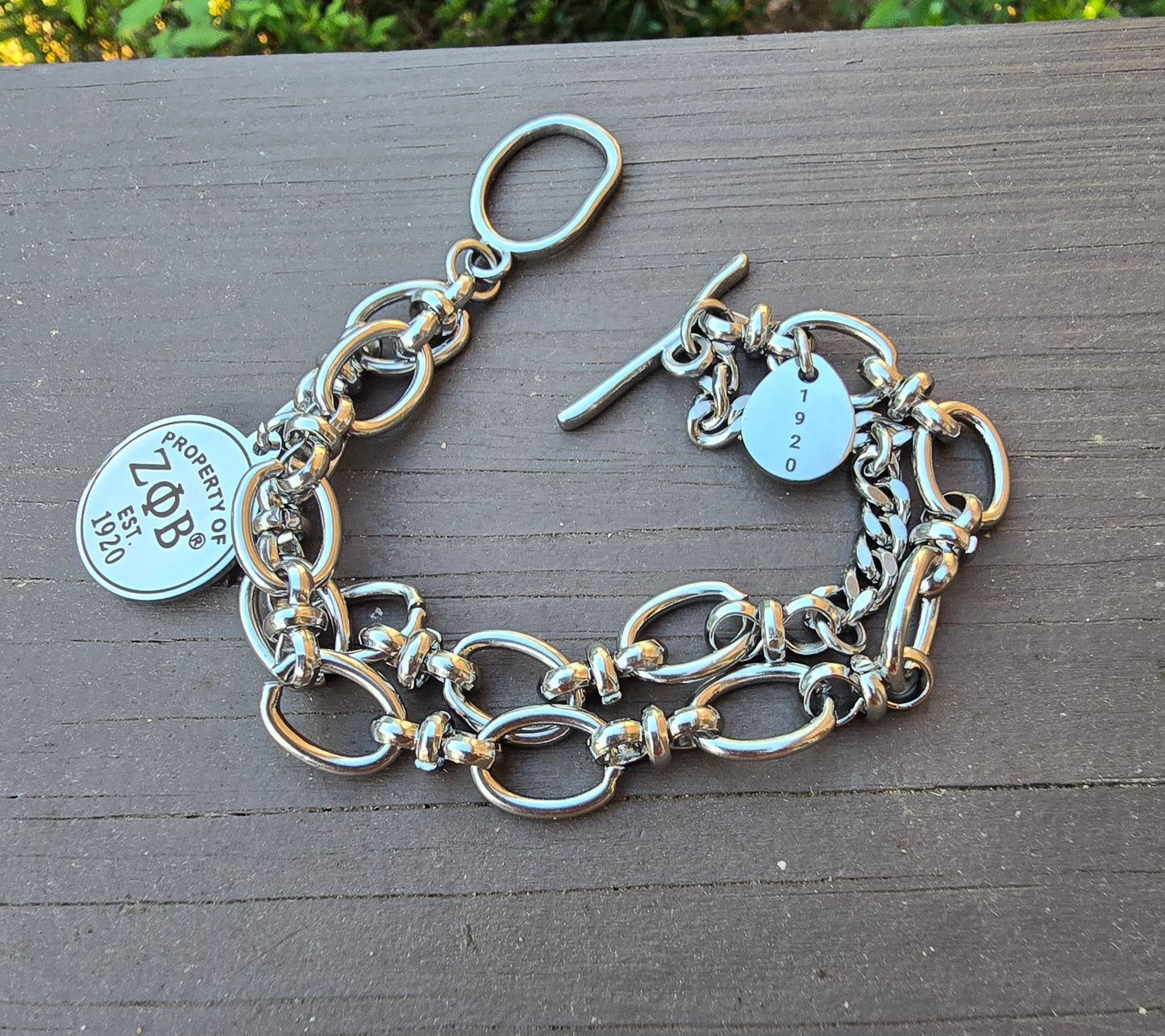 Property of Zeta Phi Beta Bracelet - 1920 - Zeta Bracelet - Sorority Bracelet - Z Phi B Bracelet - Divine Nine - Sorority Jewelry - HBCU bracelet