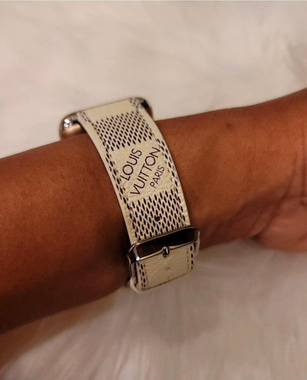 LV Inspired Apple Watch Band