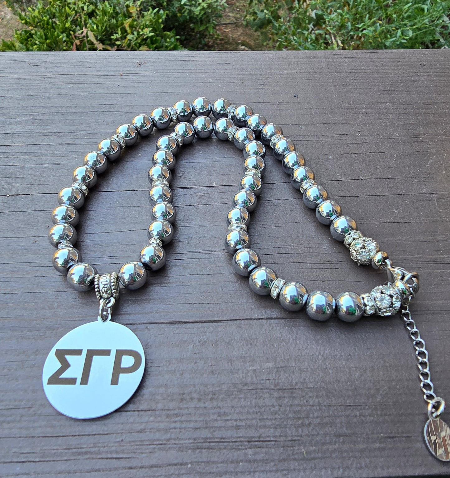 Sigma Gamma Rho Beaded Sorority Necklaces - SGRHO Beaded Sorority Necklace - Sigma Gamma Rho Jewelry