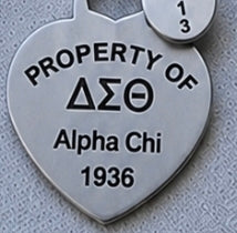 Property of Delta Sigma Theta Sorority Alpha Chi 1936 Custom Bracelet