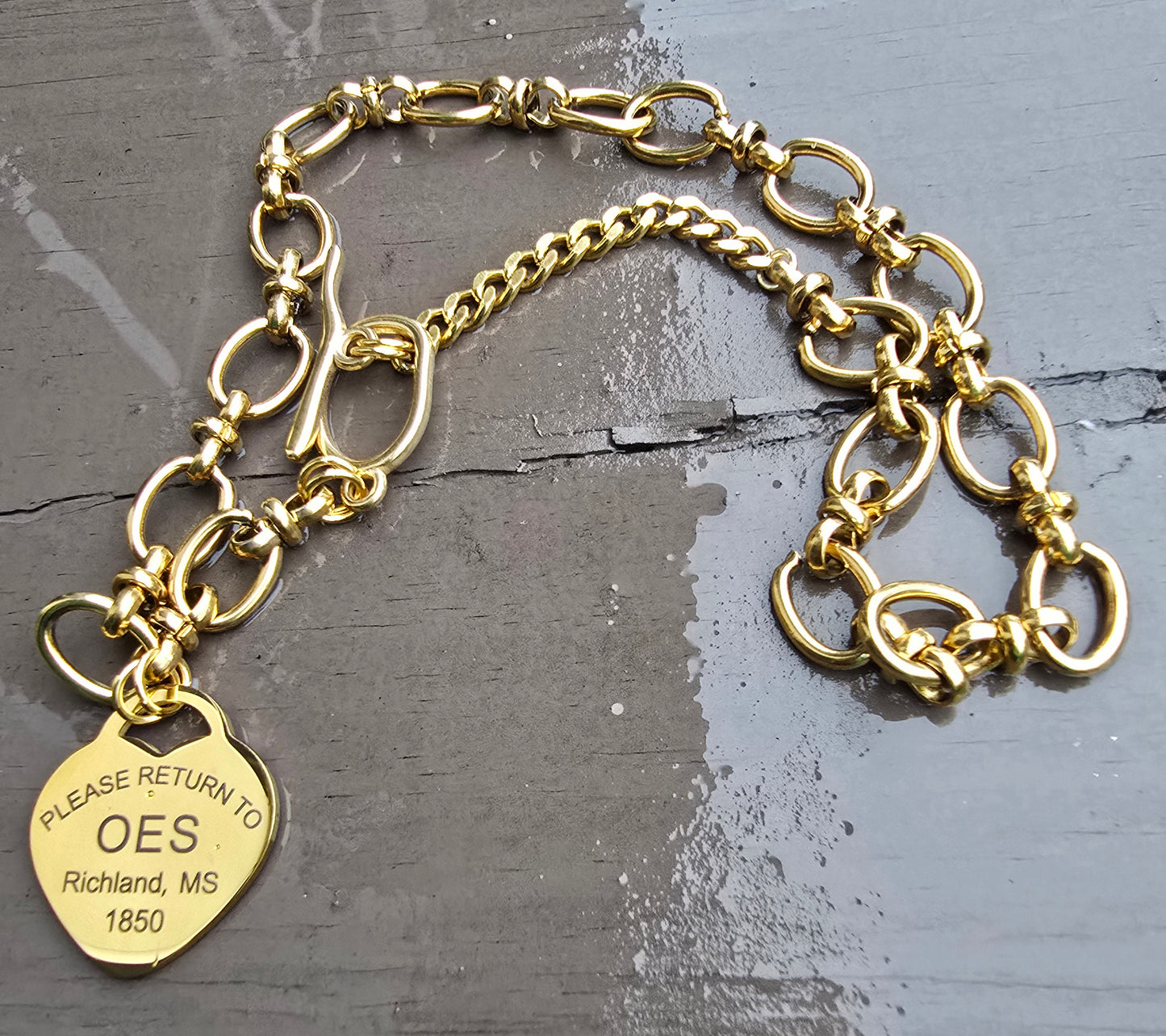 Order of Eastern Star Necklace - 1850 Necklace - OES Jewelry - OES gift - HBCU Jewelry