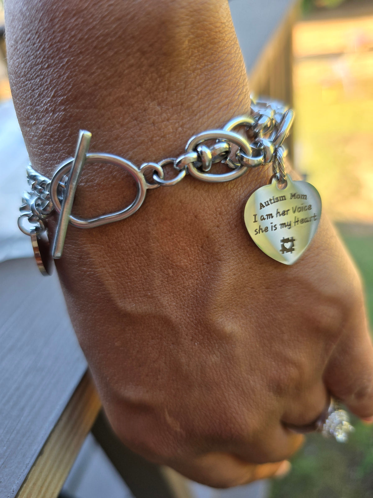 Autism Awareness Bracelet - Autism Mom Bracelet - Autism Advocate Bracelet