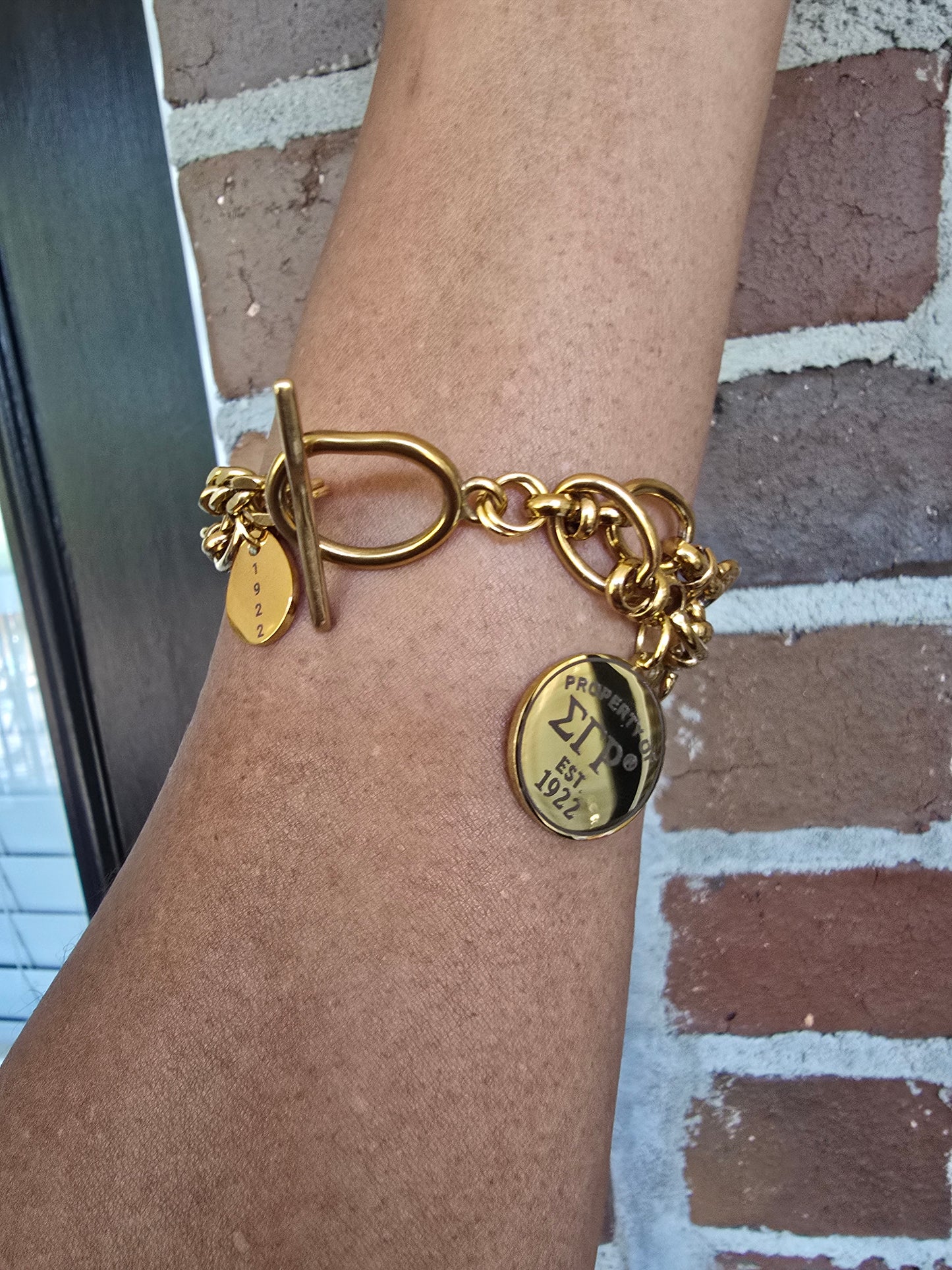 Property of Sigma Gamma Rho Tiffany Inspired Bracelet - SGR Bracelet - Sorority Bracelet - 1922 Bracelet - SGRho Bracelet - SGR Jewelry