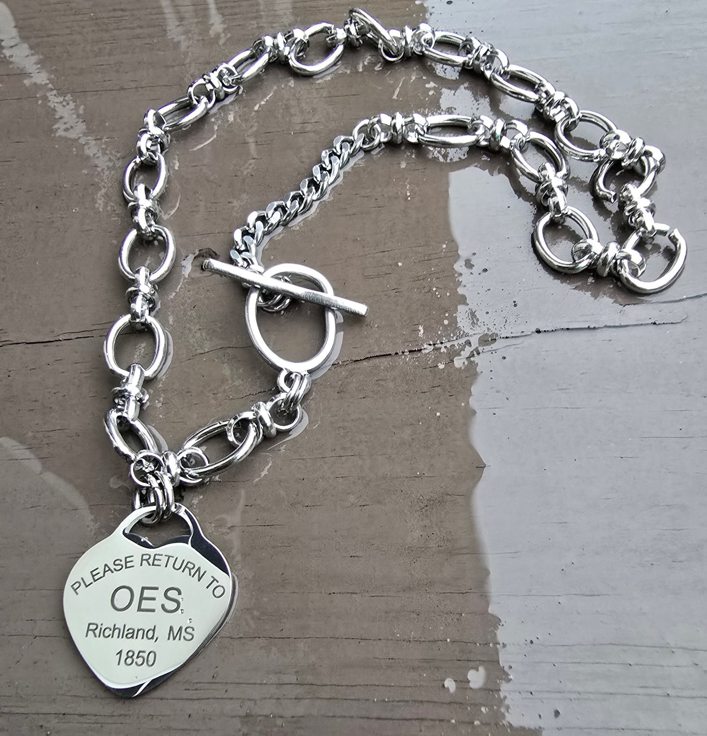 Order of Eastern Star Necklace - 1850 Necklace - OES Jewelry - OES gift - HBCU Jewelry