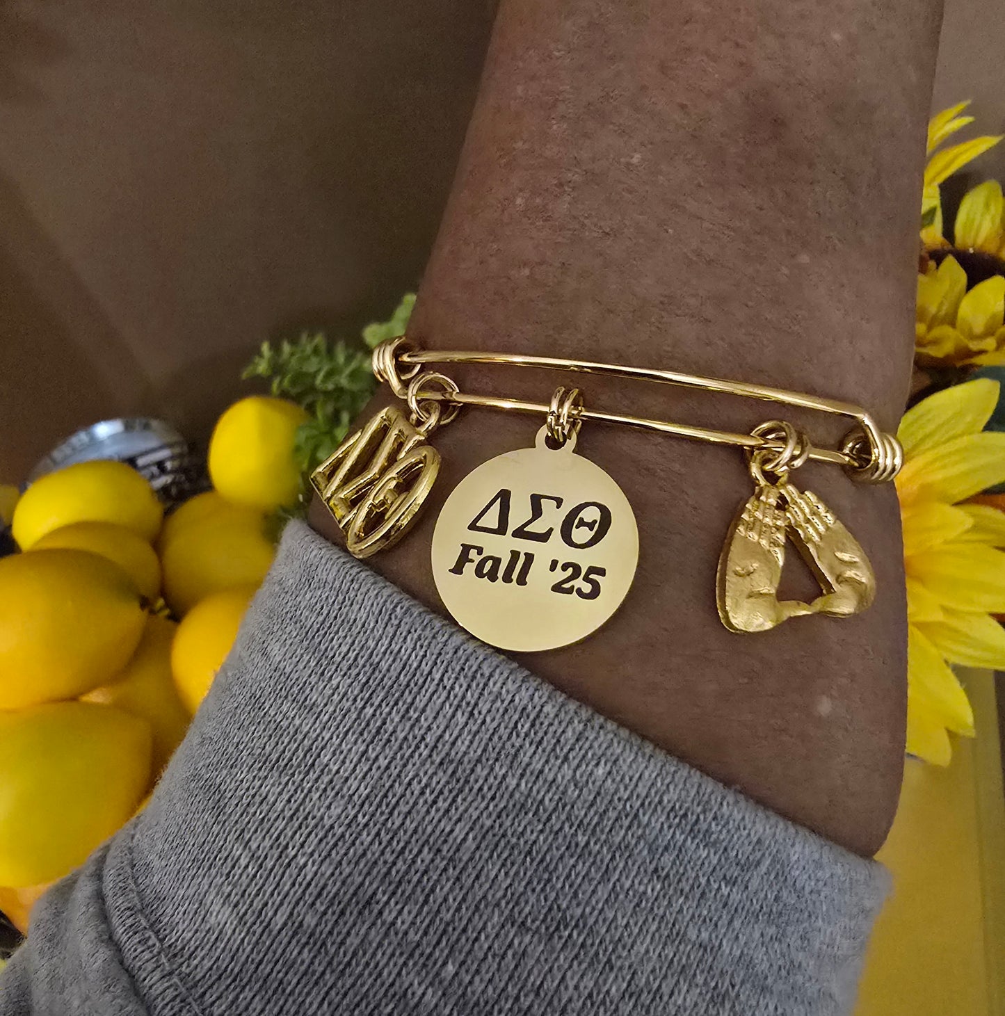 Delta Sigma Theta Fall 2025 Charm Bracelet
