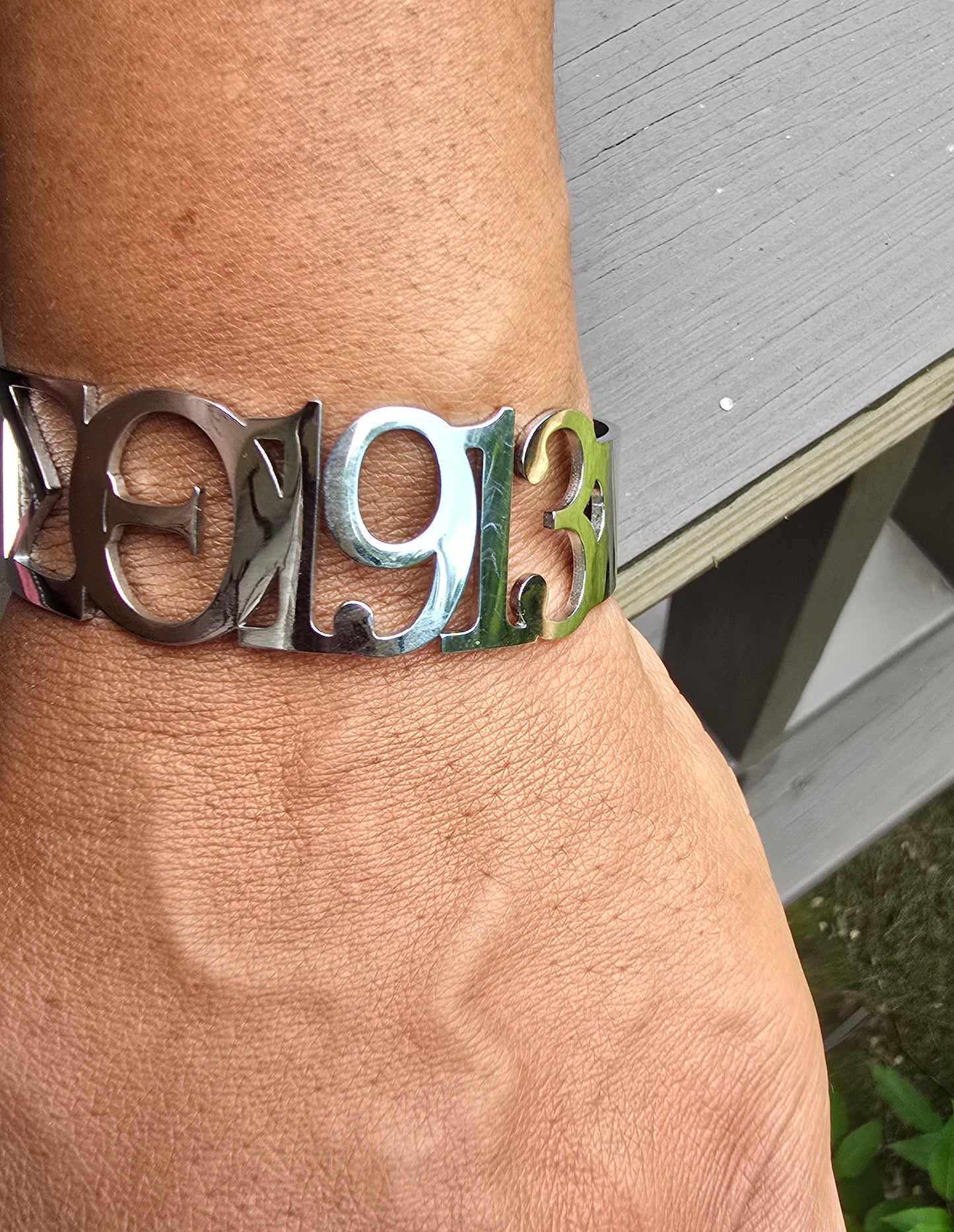 Delta Sigma Theta 1913 Sorority Cuff Bracelet