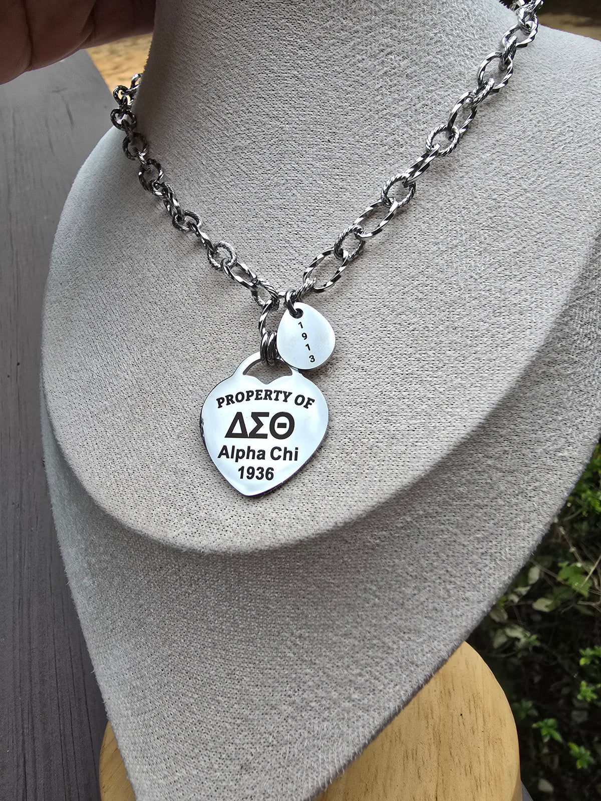 Property of Delta Sigma Theta Sorority Alpha Chi 1936 Custom Bracelet