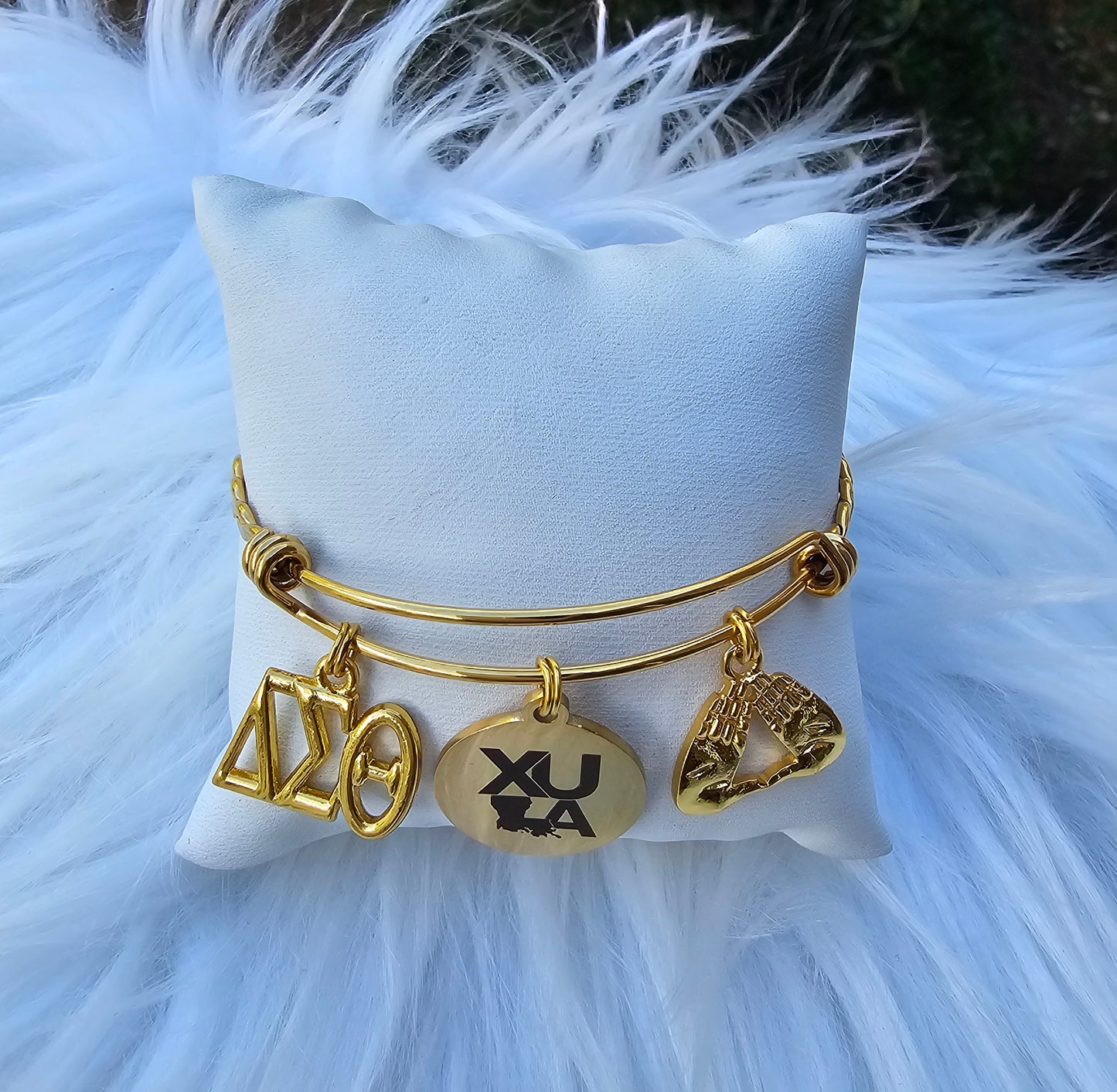 Xavier University of Louisiana Bracelet Available In Gold and Silver