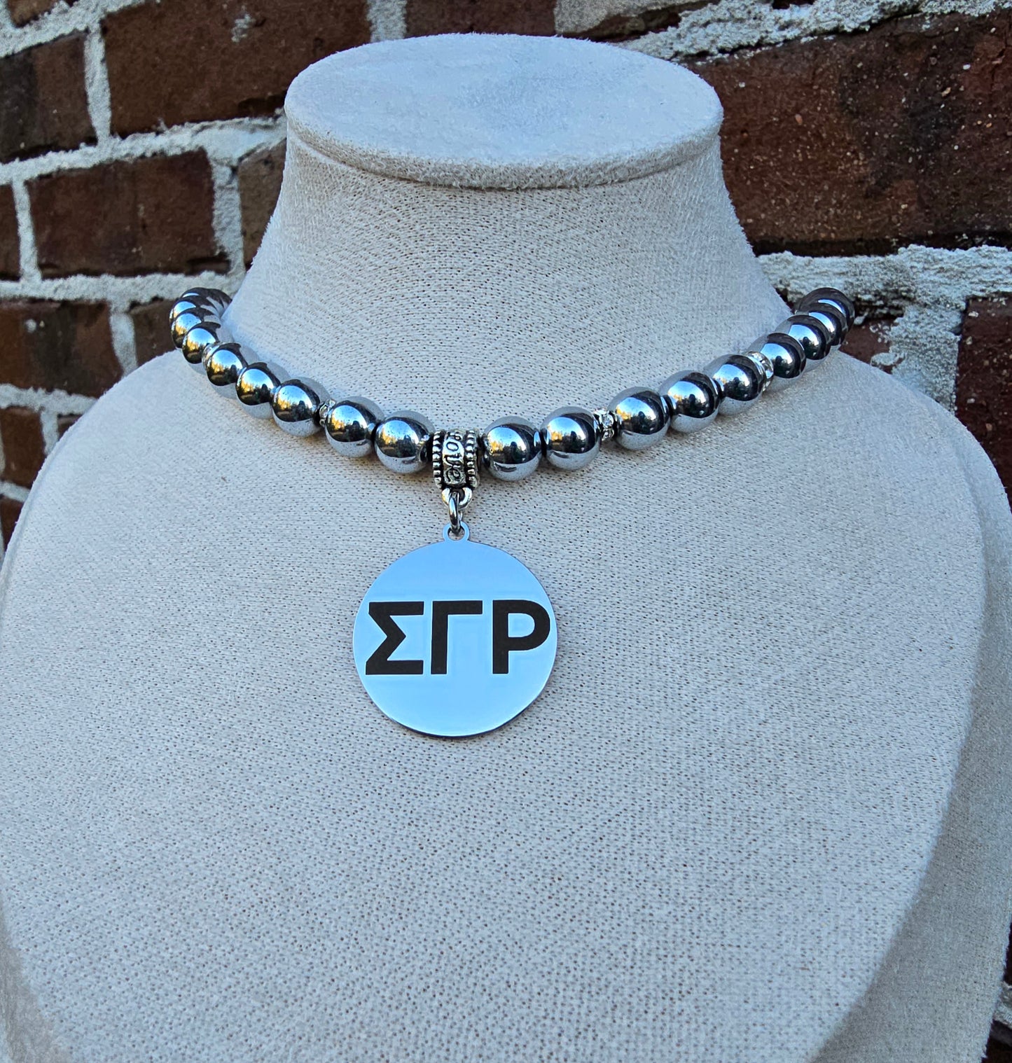 Sigma Gamma Rho Beaded Sorority Necklaces - SGRHO Beaded Sorority Necklace - Sigma Gamma Rho Jewelry
