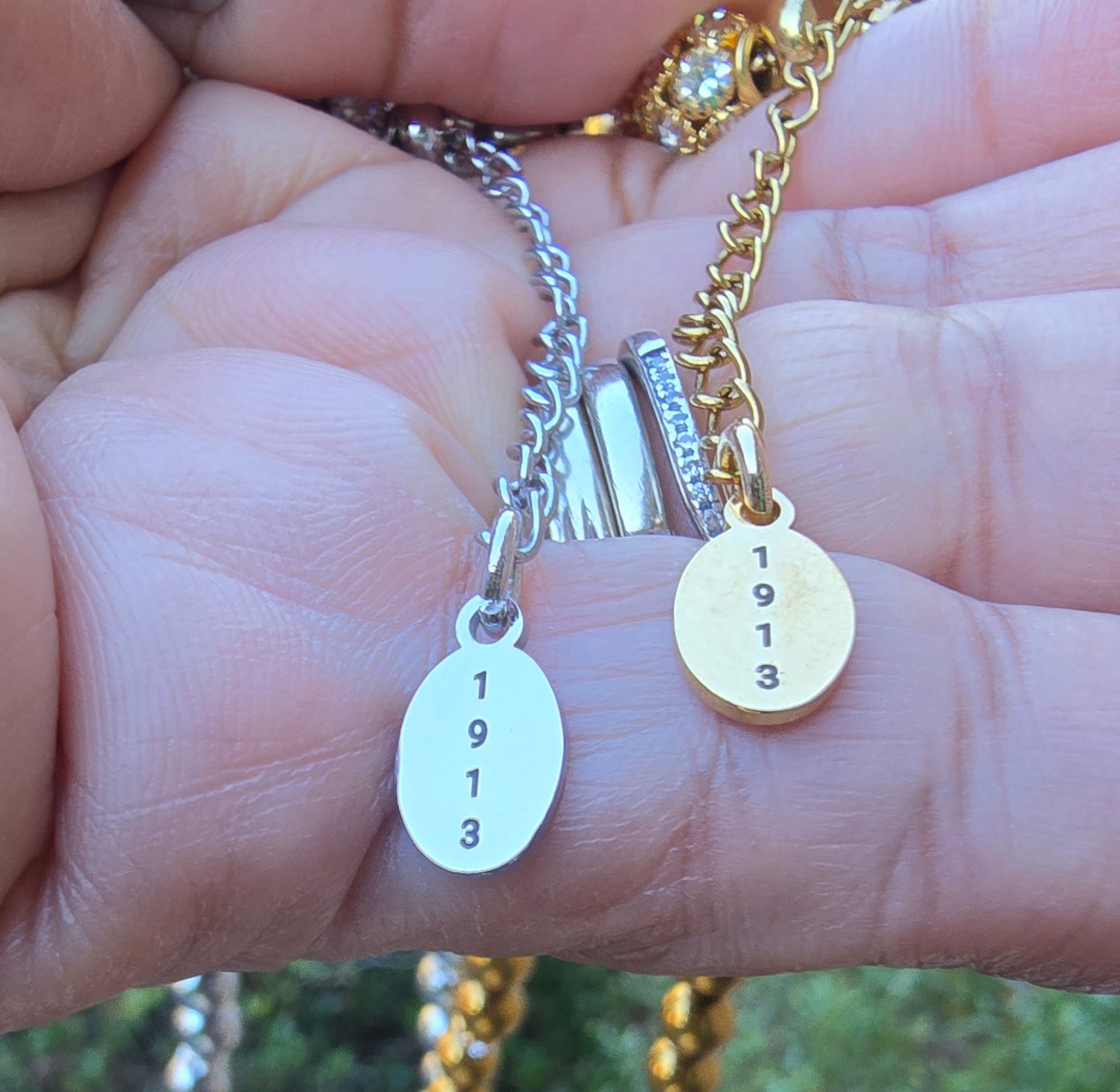 Delta Sigma Theta Beaded Sorority Necklaces - Beaded Sorority Necklace - Delta Sigma Theta Jewelry