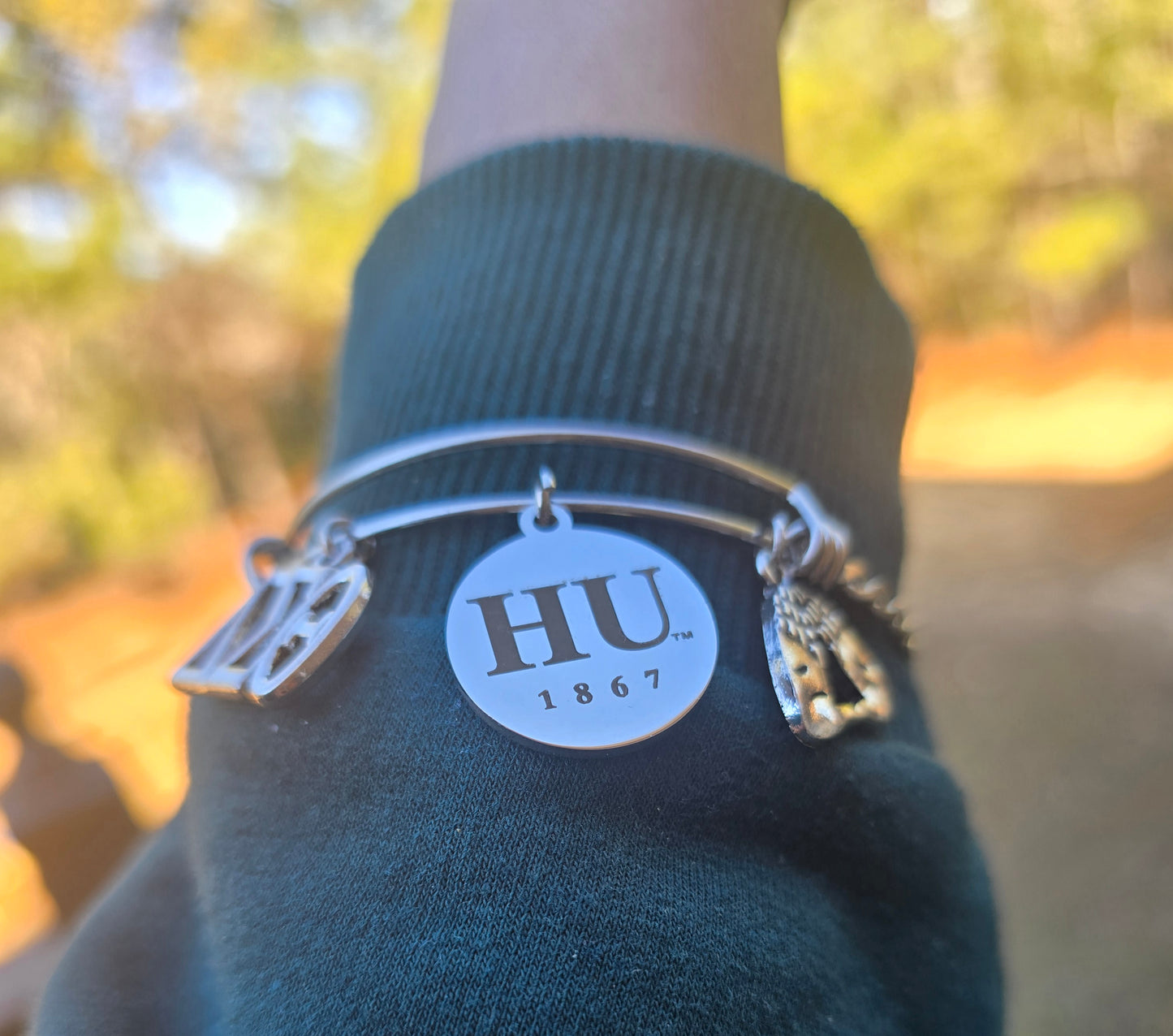 Howard University Delta Bracelet - HBCU - Delta Sigma Theta Bracelet - Sorority Bracelet - DST University bracelet - Sorority Jewelry - HU 1867