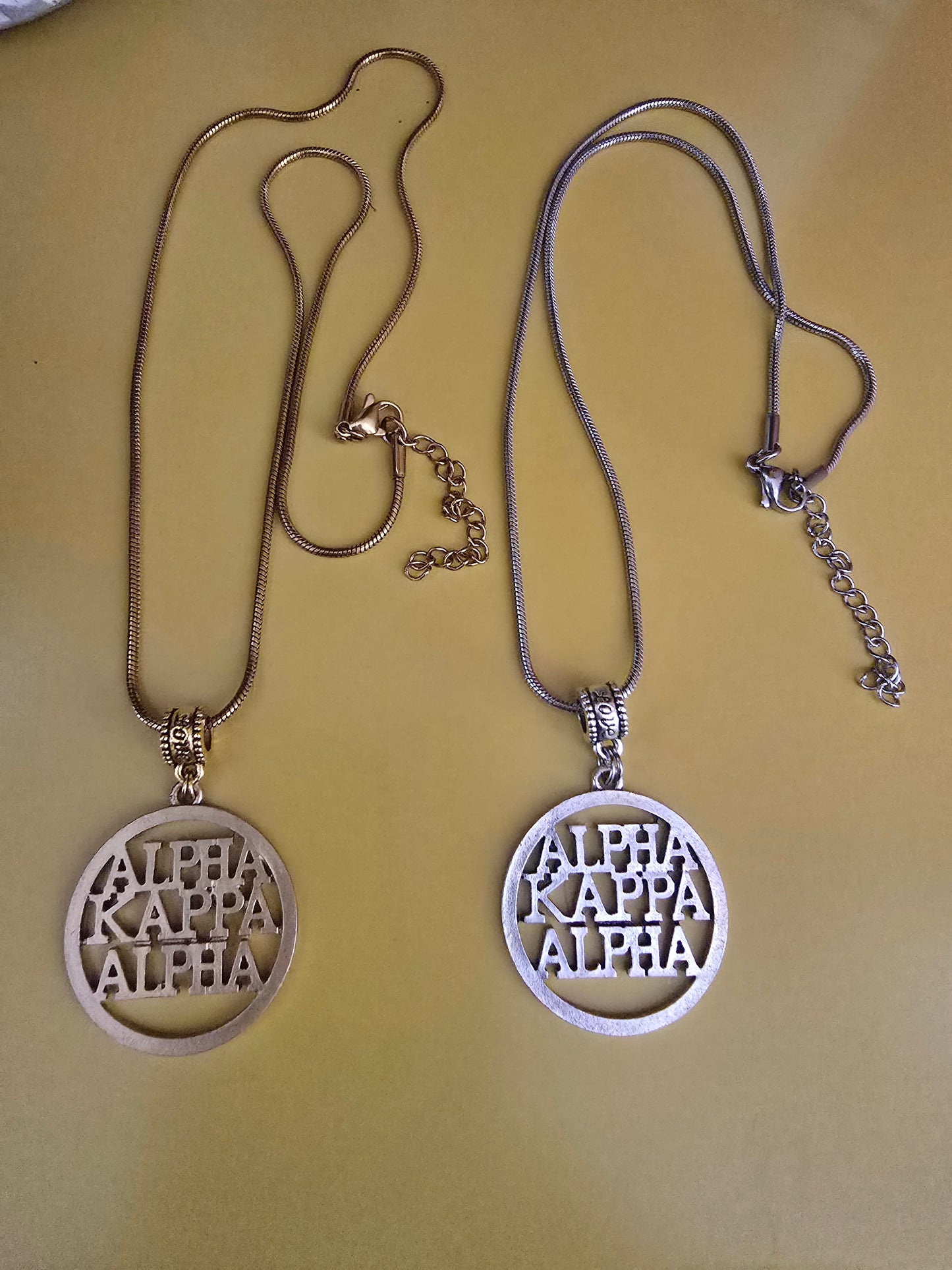 AKA Sorority Necklaces - D9 Inspired Necklaces- Social Club Necklace - HBCU Sorority Necklaces - African American Sorority Necklaces - Sorority Birthday Gifts