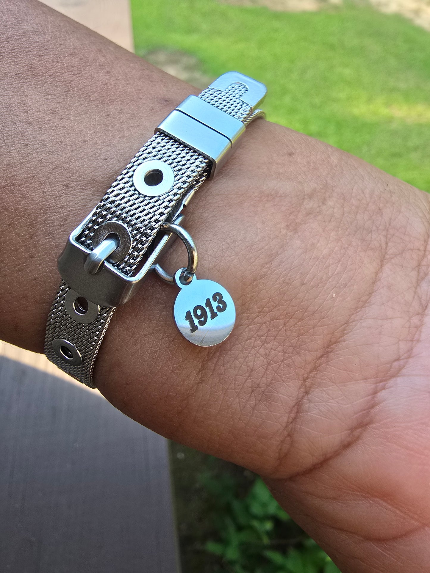 Personalized Spring Bling crossing sorority bracelet - SPR Custom Bracelet - SPR Line Bracelet