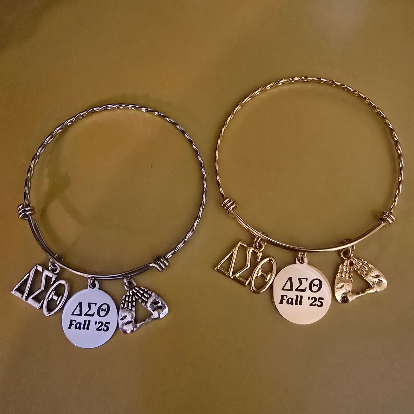 Delta Sigma Theta Fall 2025 Charm Bracelet