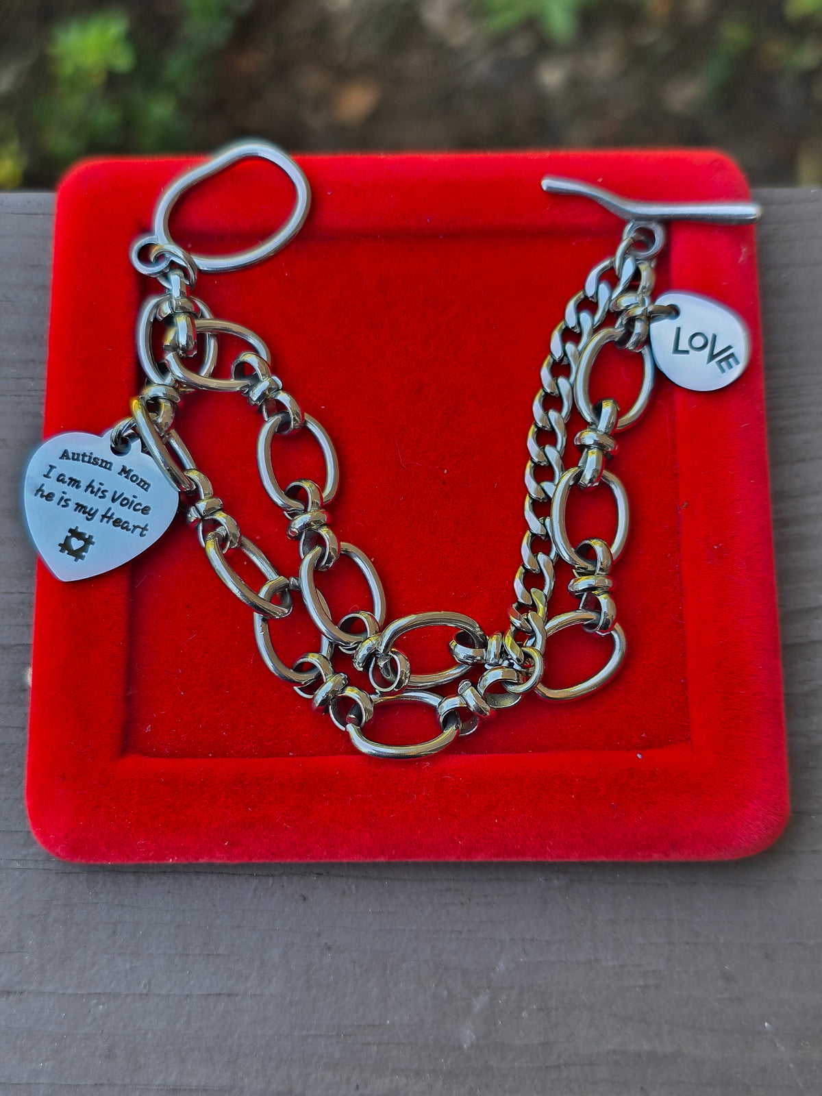 Autism Awareness Bracelet - Autism Mom Bracelet - Autism Advocate Bracelet