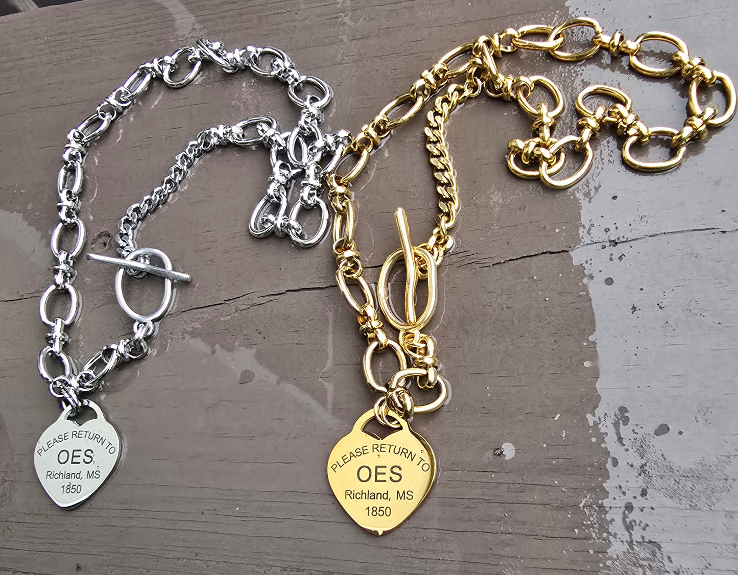 Order of Eastern Star Necklace - 1850 Necklace - OES Jewelry - OES gift - HBCU Jewelry