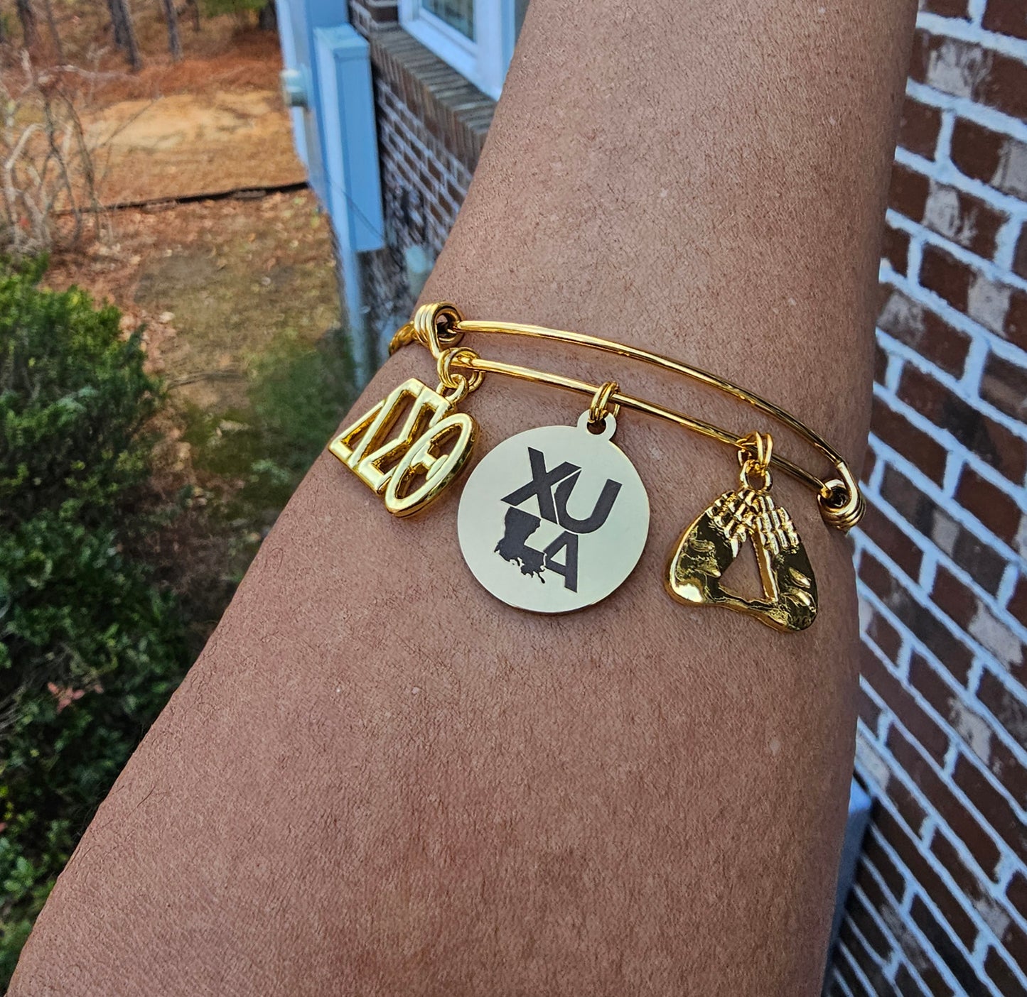 Xavier University of Louisiana Bracelet Available In Gold and Silver