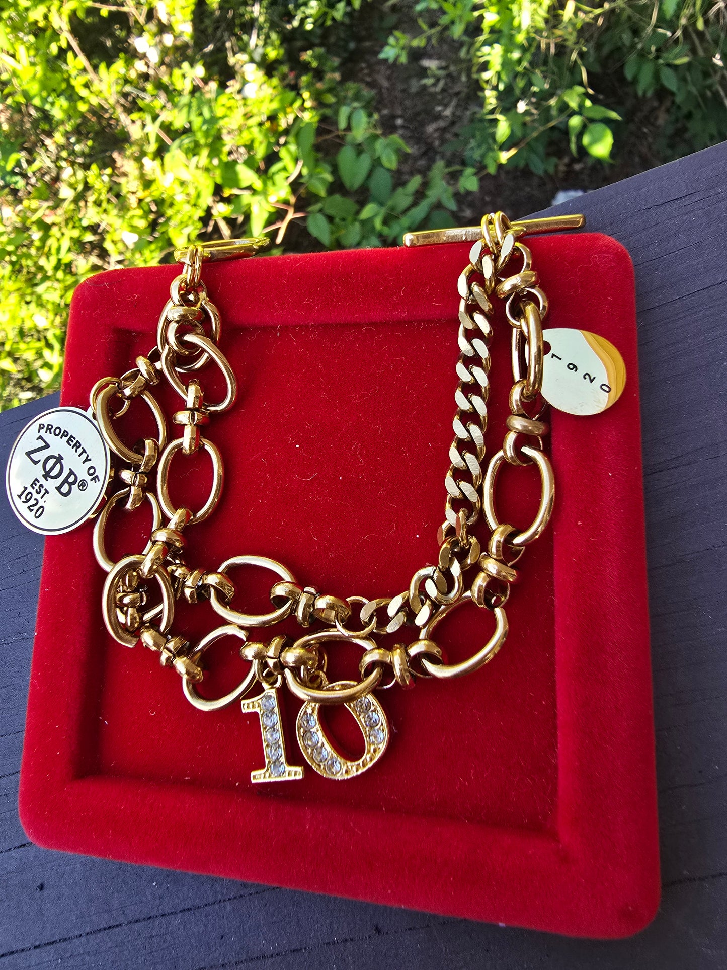 Property of Zeta Phi Beta Bracelet - 1920 - Zeta Bracelet - Sorority Bracelet - Z Phi B Bracelet - Divine Nine - Sorority Jewelry - HBCU bracelet