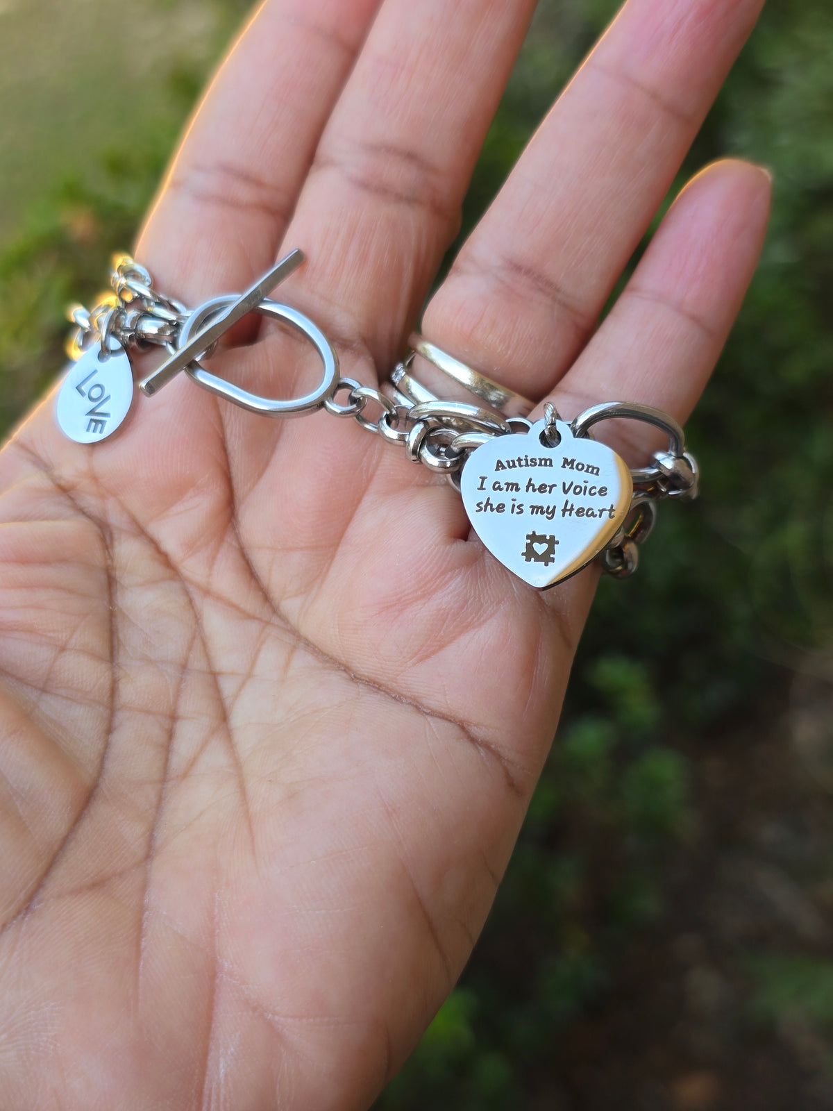Autism Awareness Bracelet - Autism Mom Bracelet - Autism Advocate Bracelet