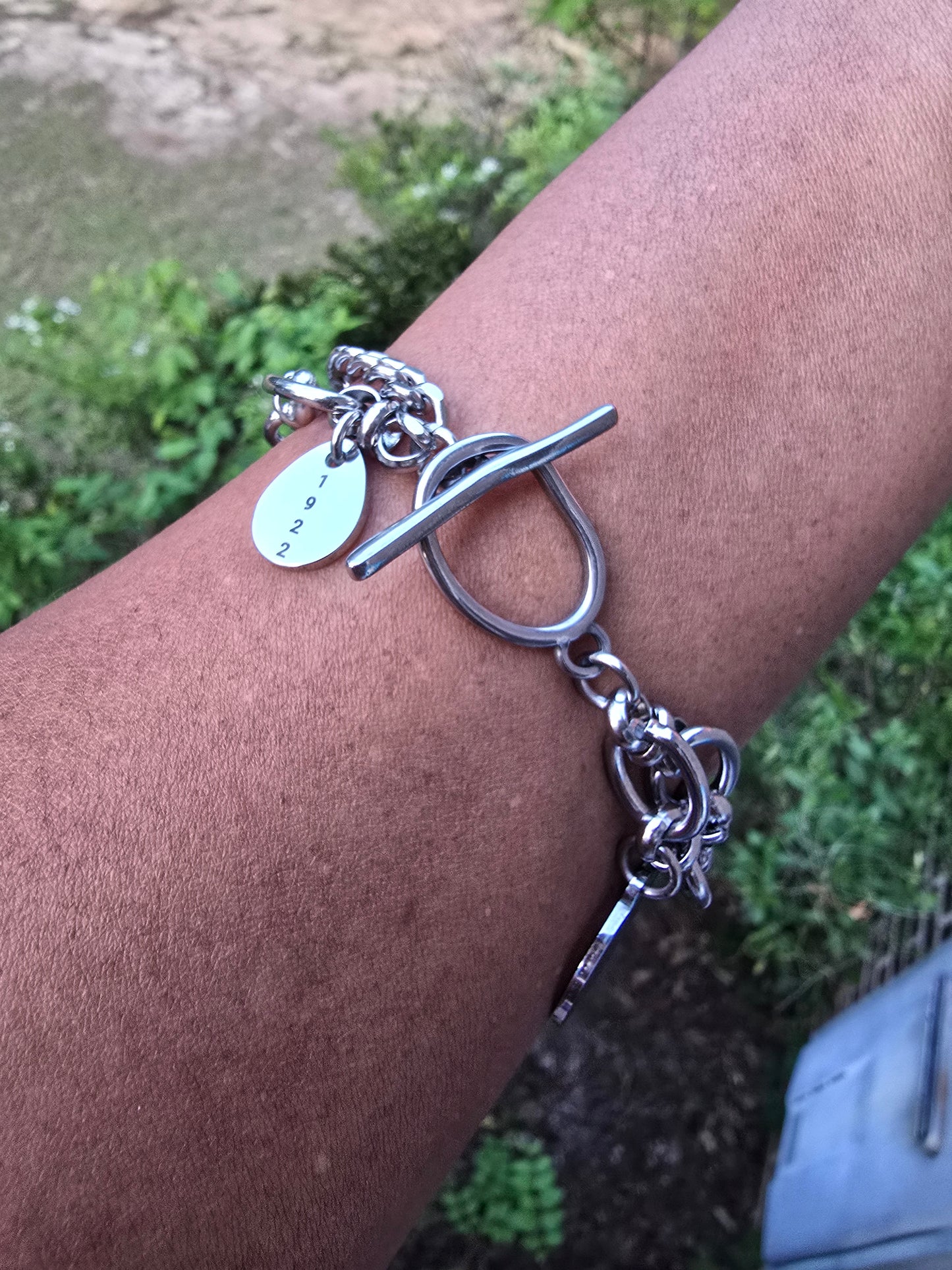 Property of Sigma Gamma Rho Tiffany Inspired Bracelet - SGR Bracelet - Sorority Bracelet - 1922 Bracelet - SGRho Bracelet - SGR Jewelry