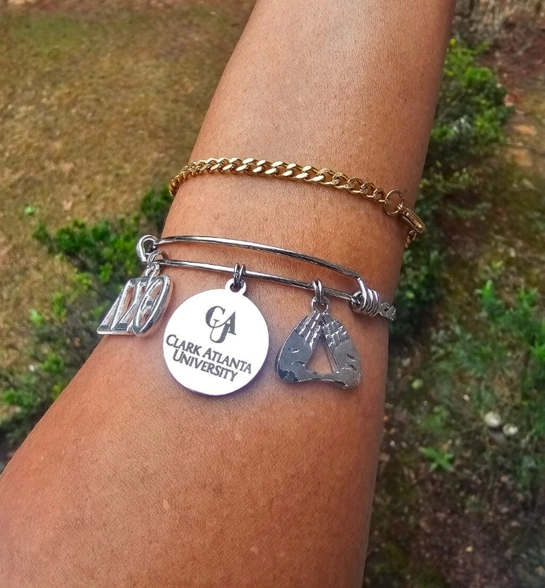 Clark Atlanta University Delta Bracelet - HBCU - Delta Sigma Theta Bracelet - Sorority Bracelet - DST Bracelet Sorority Jewelry - CAU